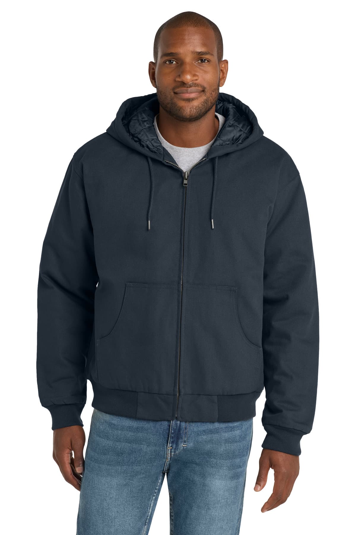 CornerStone ® - Duck Cloth Hooded Work Jacket. J763H thumbnail 4