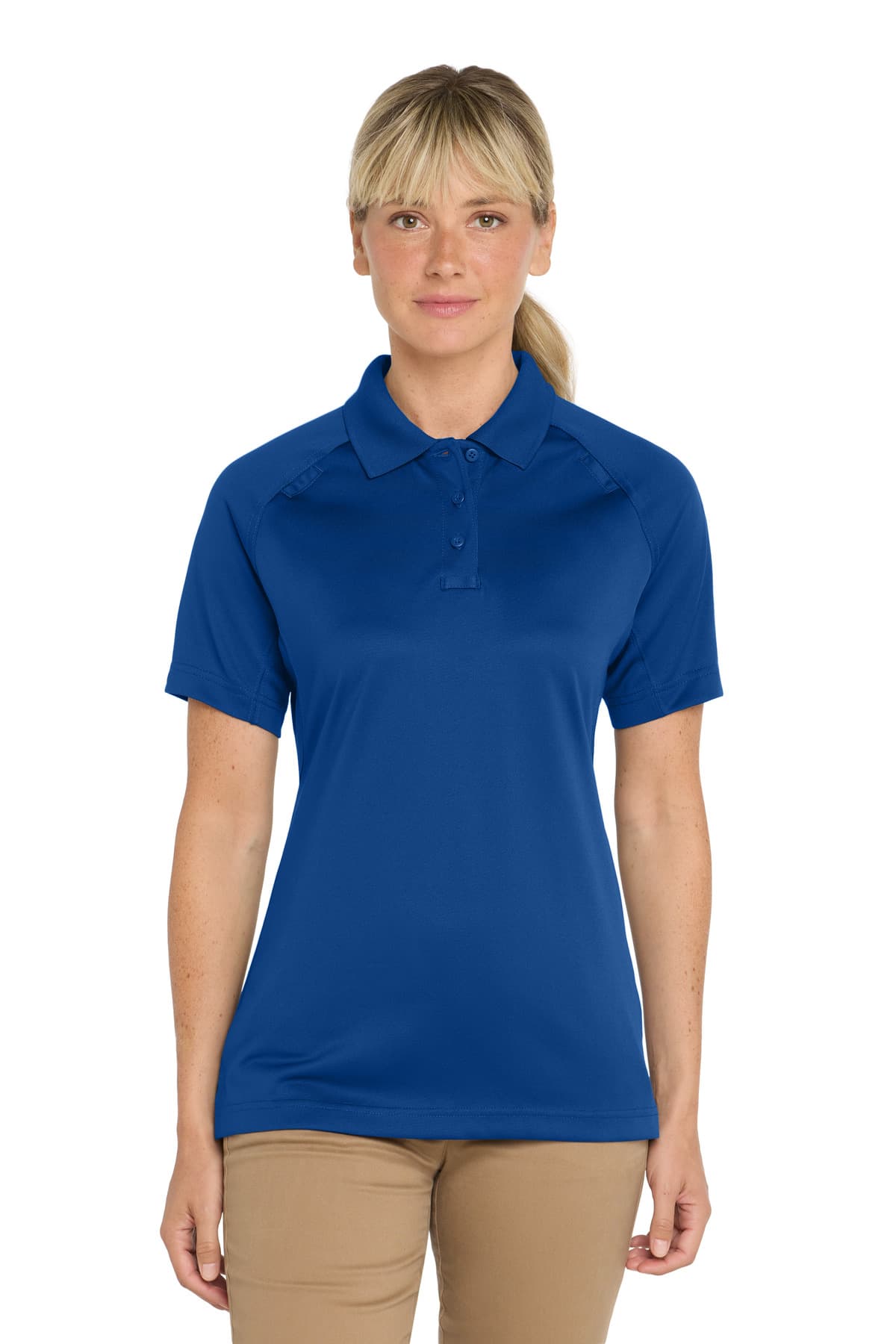 CornerStone ® Women's Select Snag-Proof Tactical Polo. CS411 thumbnail 4