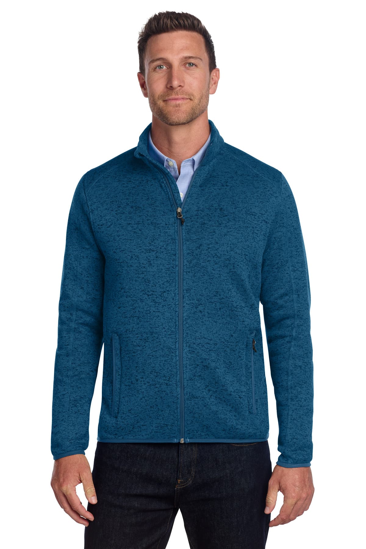 Port Authority ® Sweater Fleece Jacket. F232 thumbnail 4