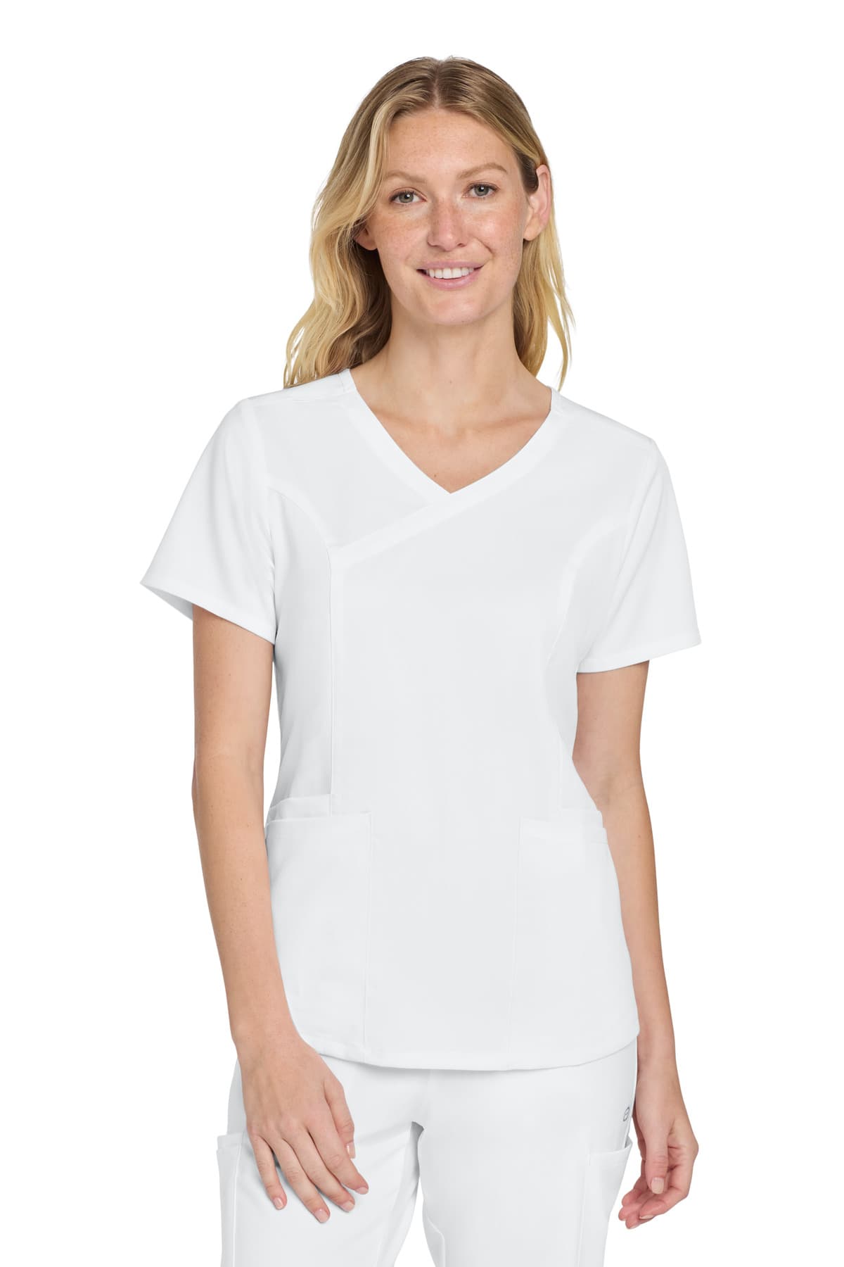 Wink ® Women's Premiere Flex ™ Mock Wrap Top WW4268 thumbnail 4