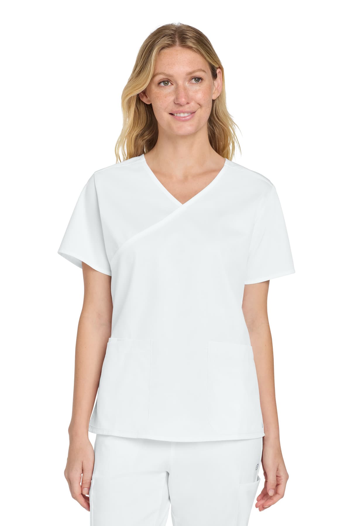 Wink ® Women's WorkFlex ™ Mock Wrap Top WW4760 thumbnail 4
