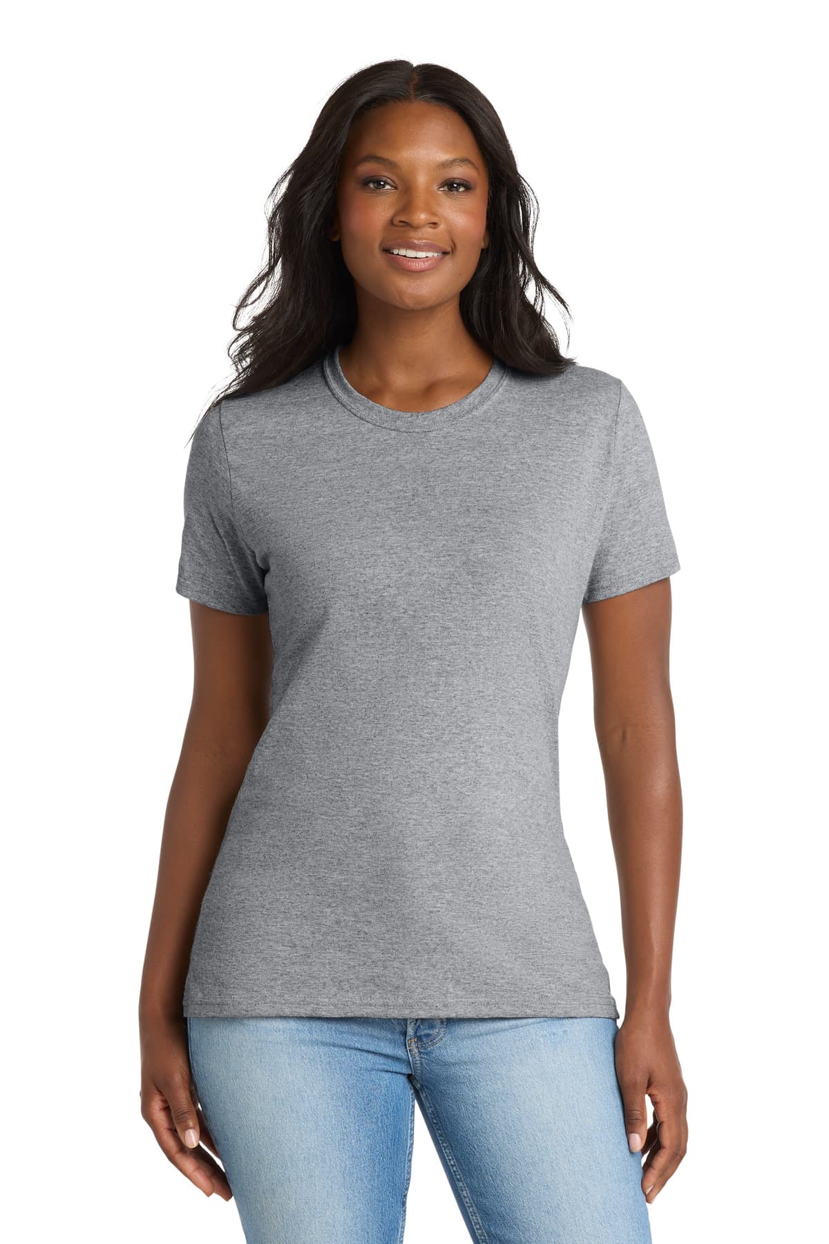 Port & Co  Women's Core Blend Tee. LPC55 thumbnail 2