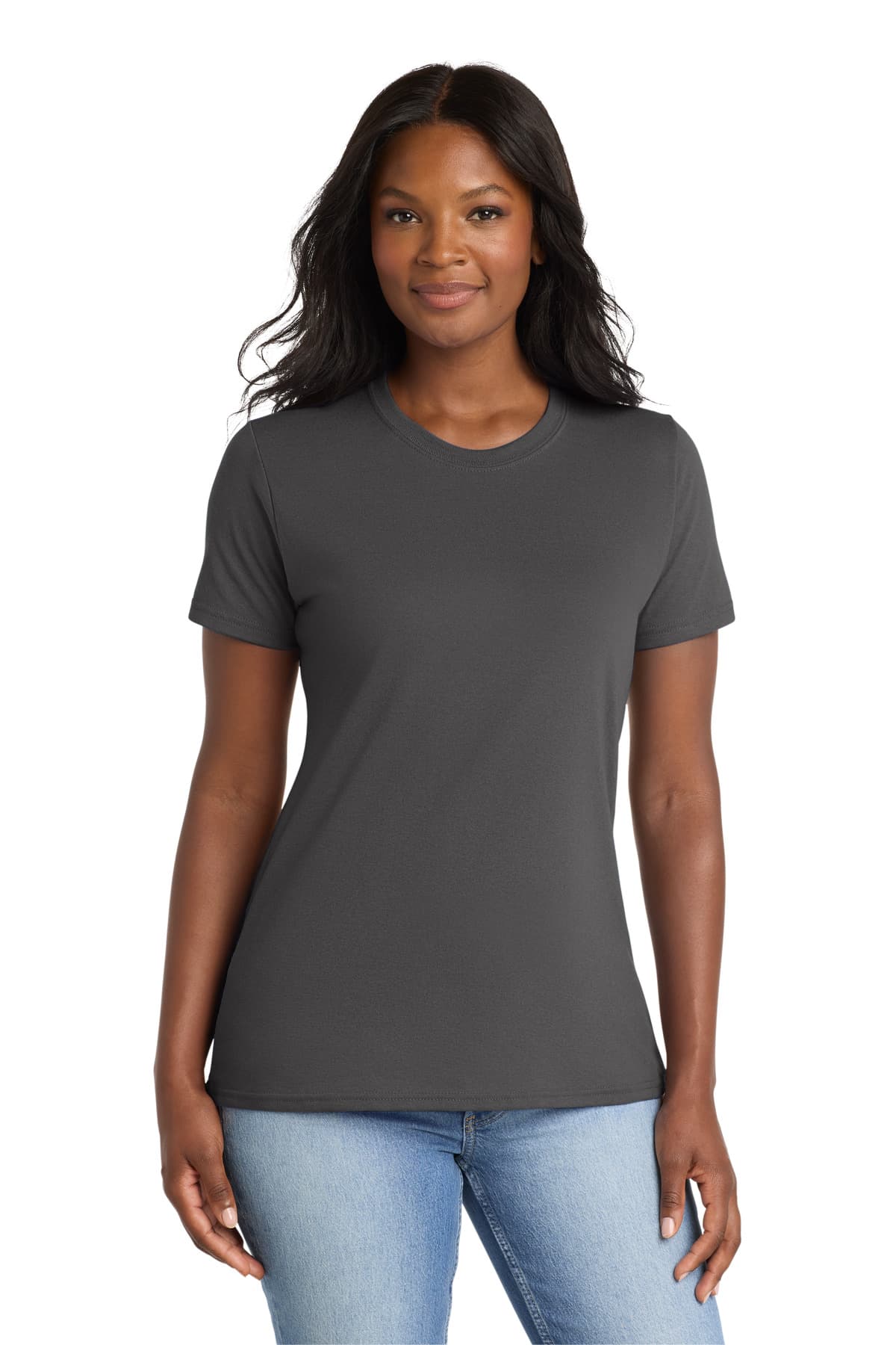 Port & Co  Women's Core Blend Tee. LPC55 thumbnail 3