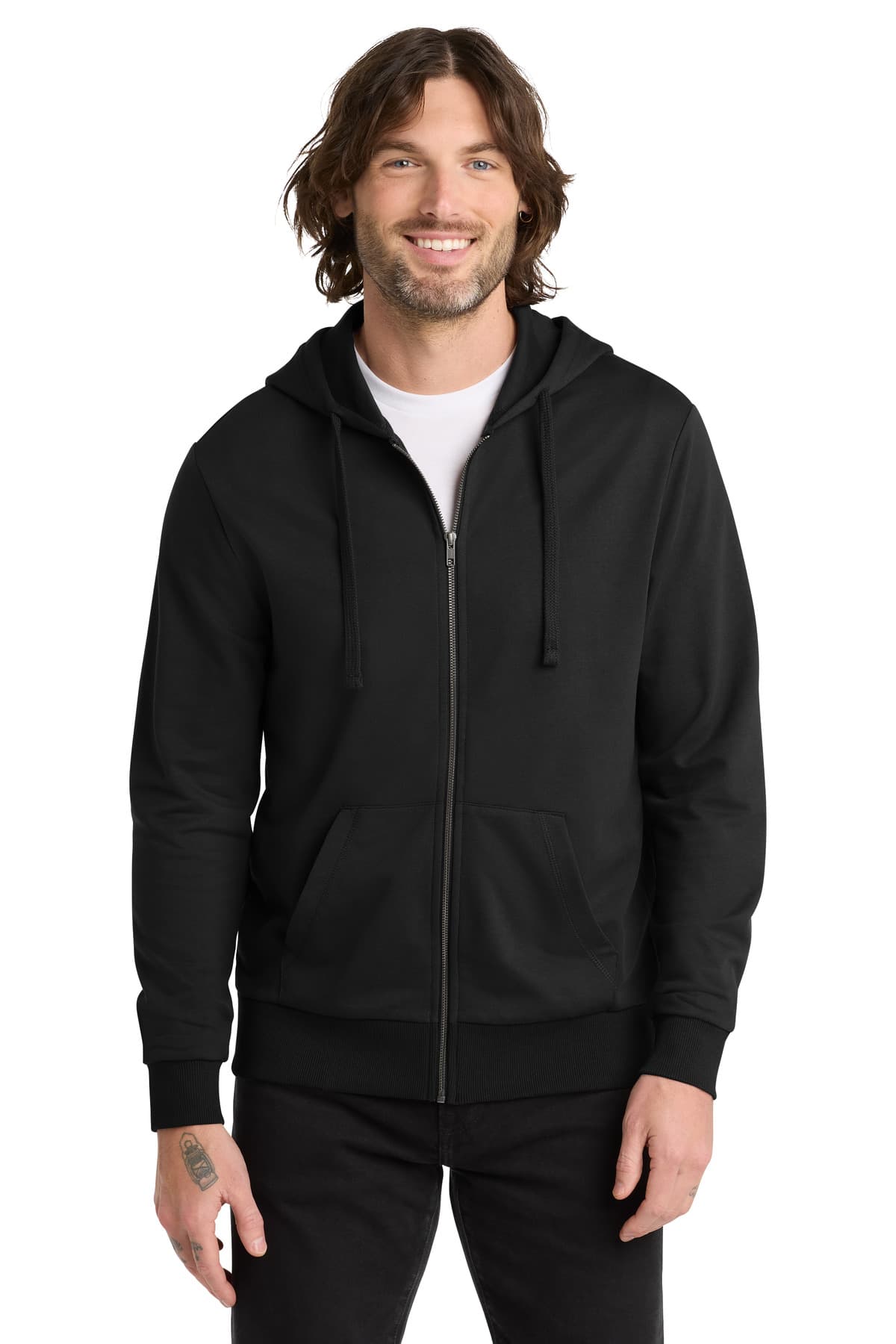 Allmade ® Unisex Organic French Terry Full-Zip Hoodie AL4002 thumbnail 2