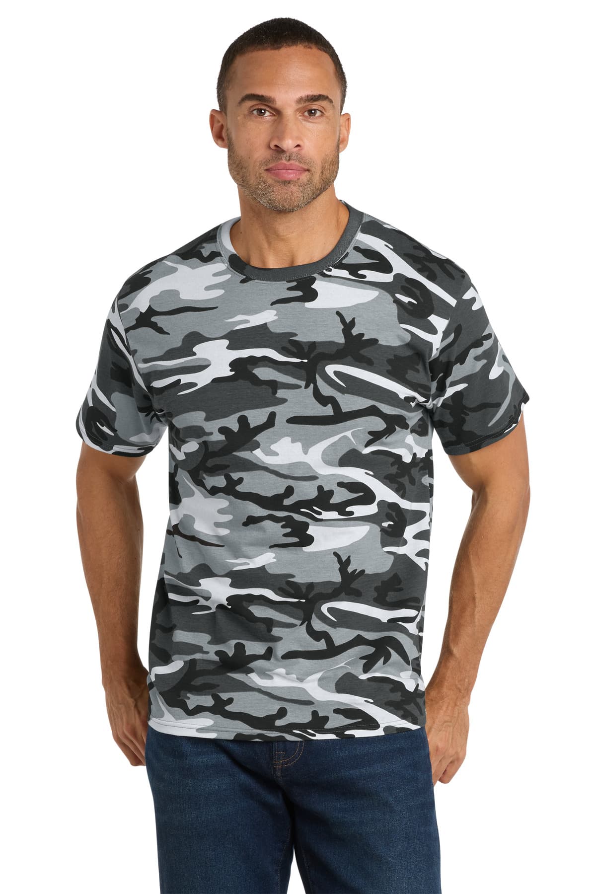 Port & Co  Core Cotton Camo Tee. PC54C thumbnail 5