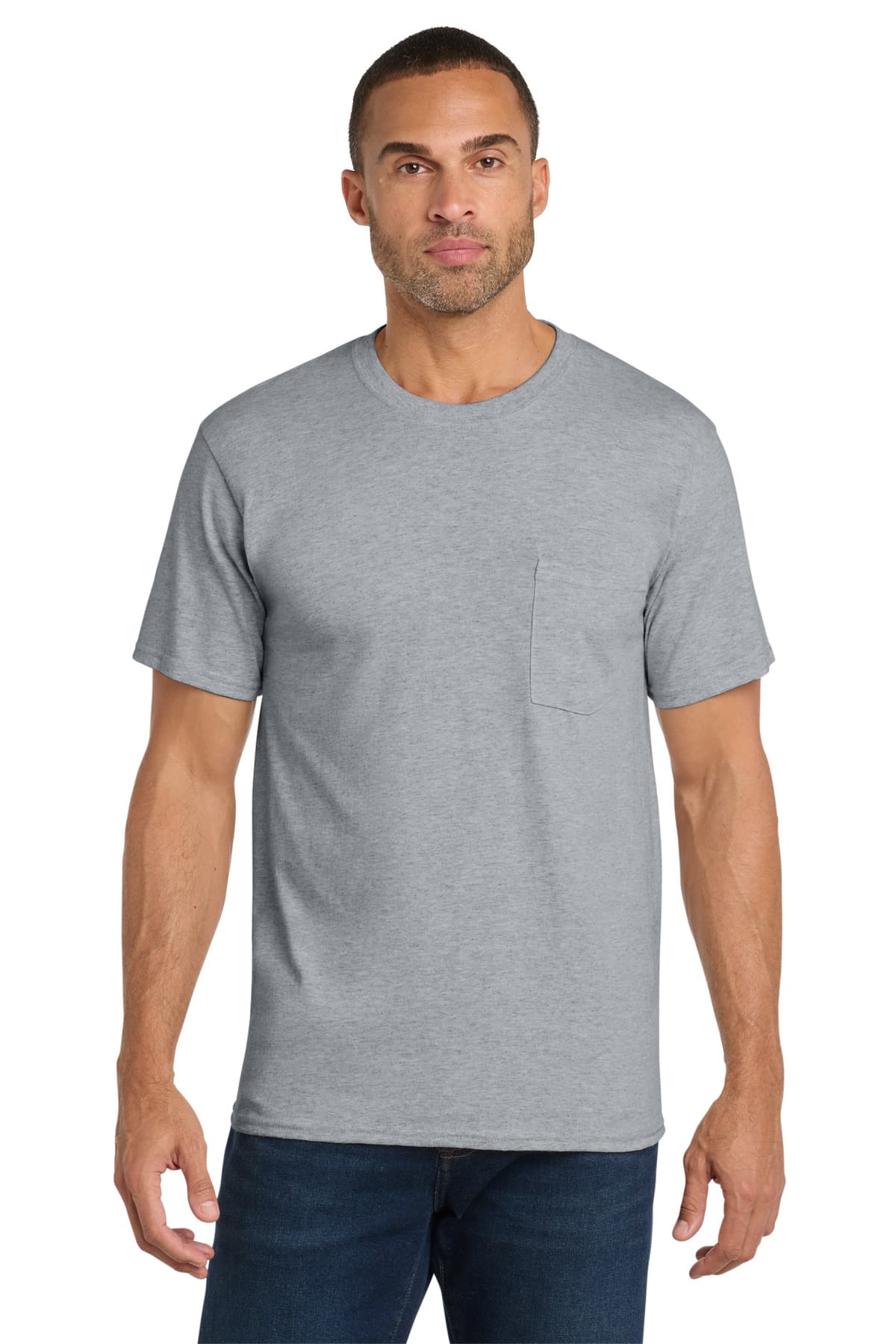 Port & Co  Core Cotton Pocket Tee. PC54P thumbnail 3