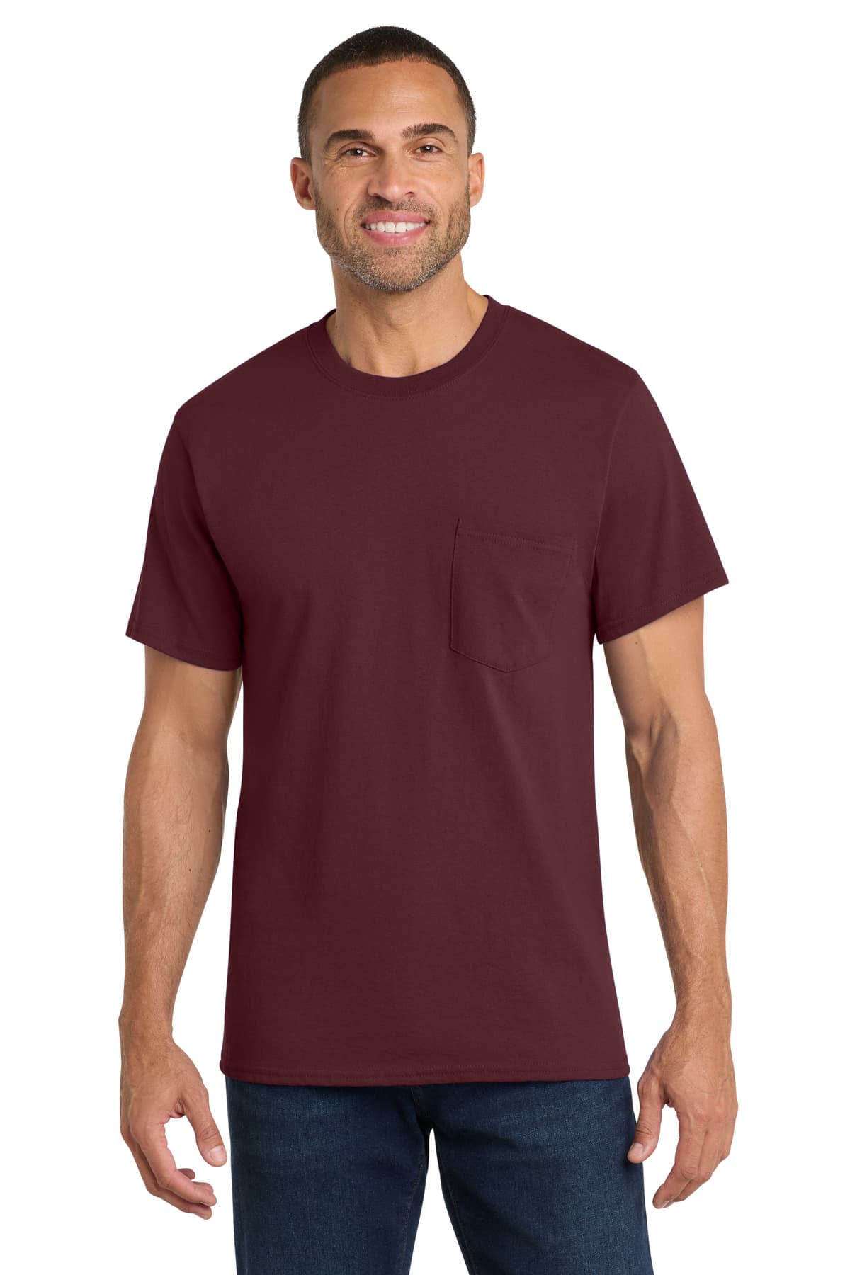 Port & Co  Core Cotton Pocket Tee. PC54P thumbnail 4