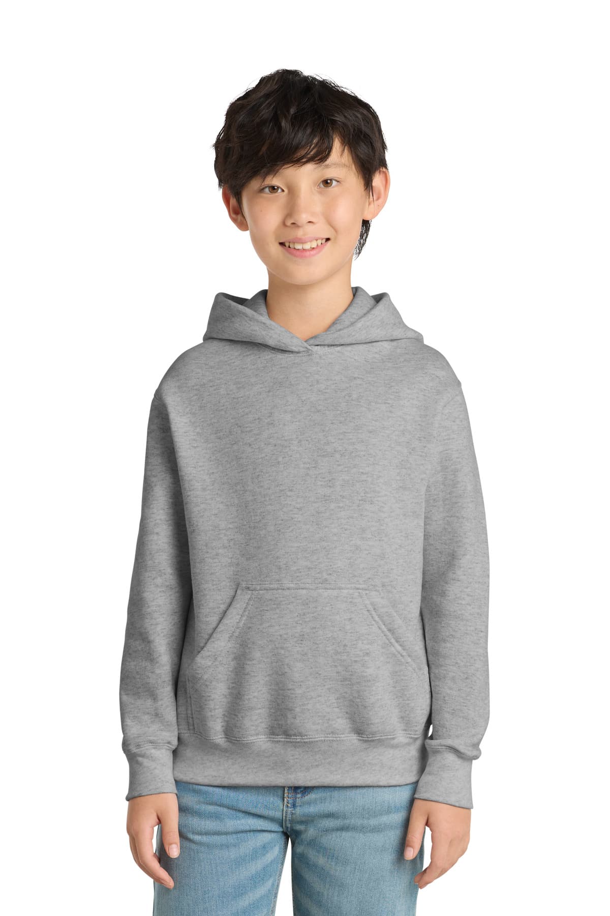 Port & Co  Youth Core Fleece Pullover Hooded Sweatshirt. PC90YH thumbnail 2
