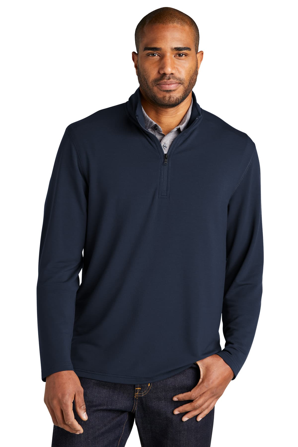 Port Authority ® Microterry 1/4-Zip Pullover K825 thumbnail 5
