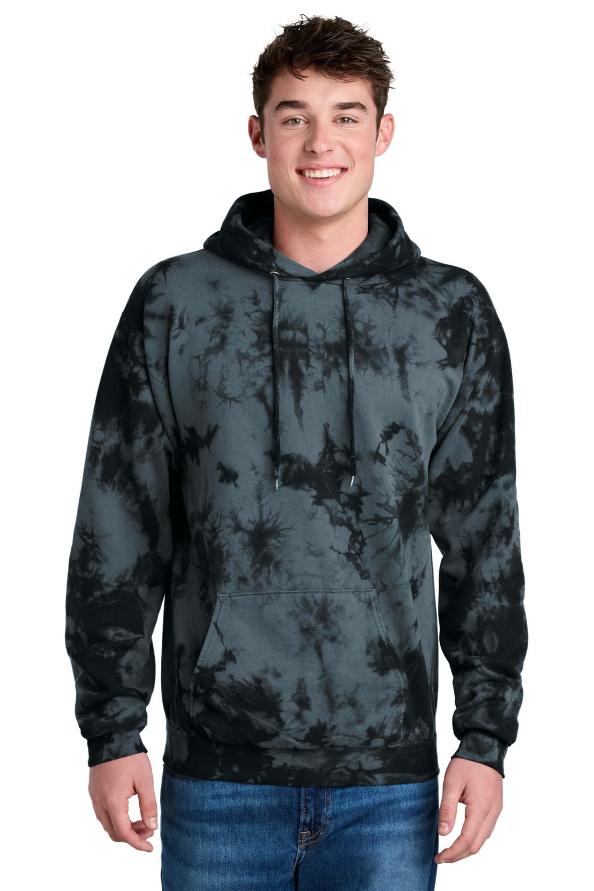 Port & Co  Crystal Tie-Dye Pullover Hoodie PC144 thumbnail 2