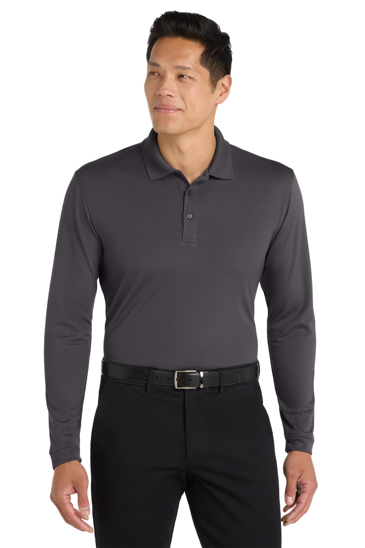 Port Authority ® Dry Zone ® UV Micro-Mesh Long Sleeve Polo K110LS thumbnail 3
