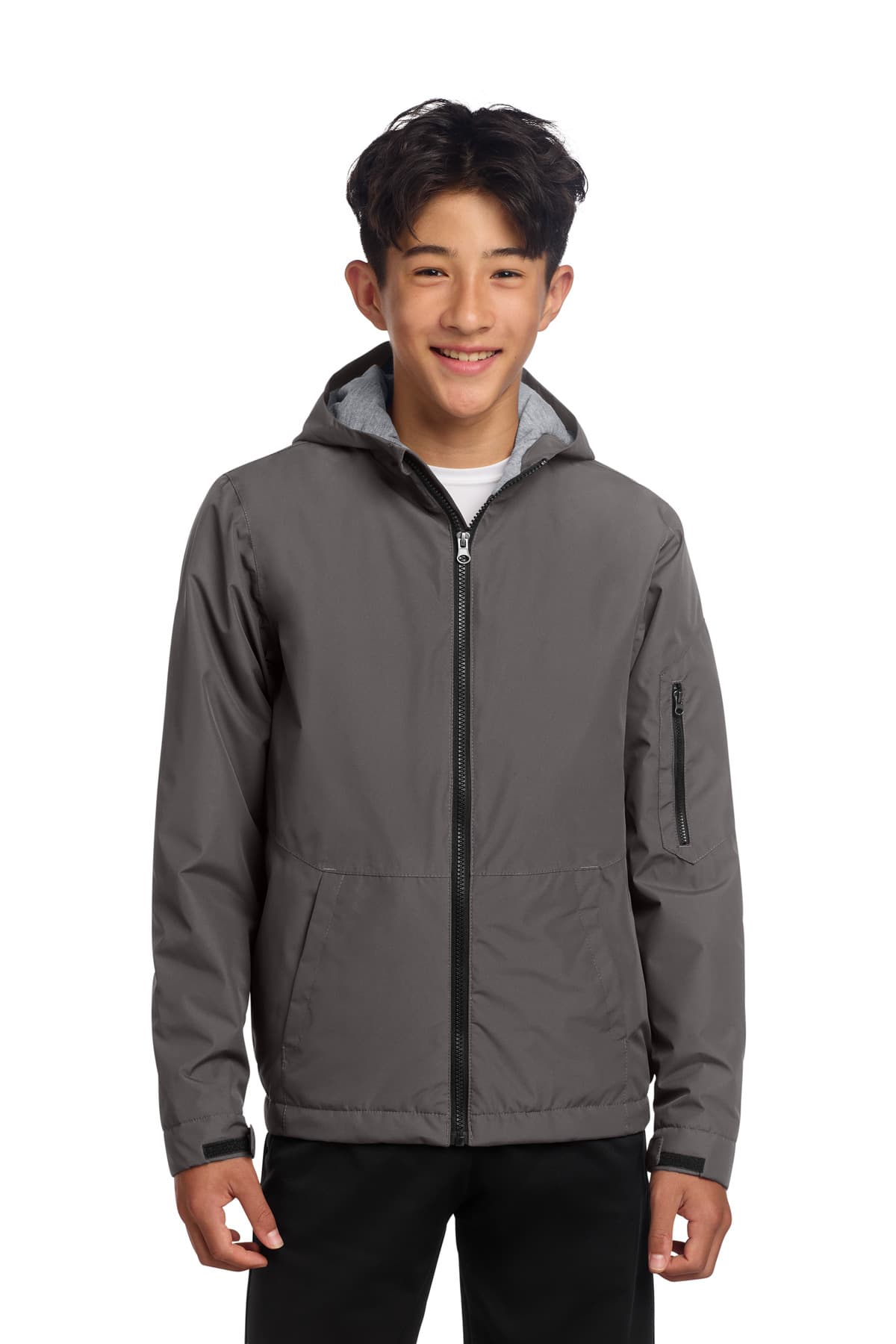 Sport-Tek ® Youth Waterproof Insulated Jacket YST56 thumbnail 4
