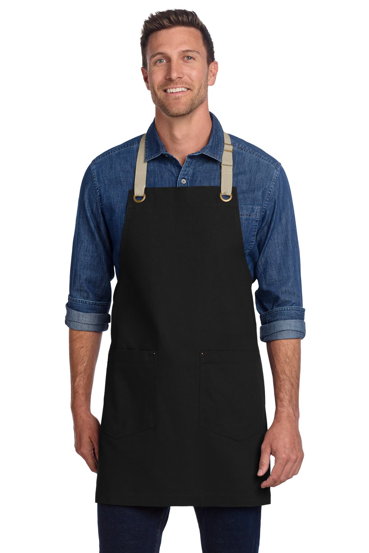 Port Authority ® Canvas Full-Length Two-Pocket Apron A815 thumbnail 5