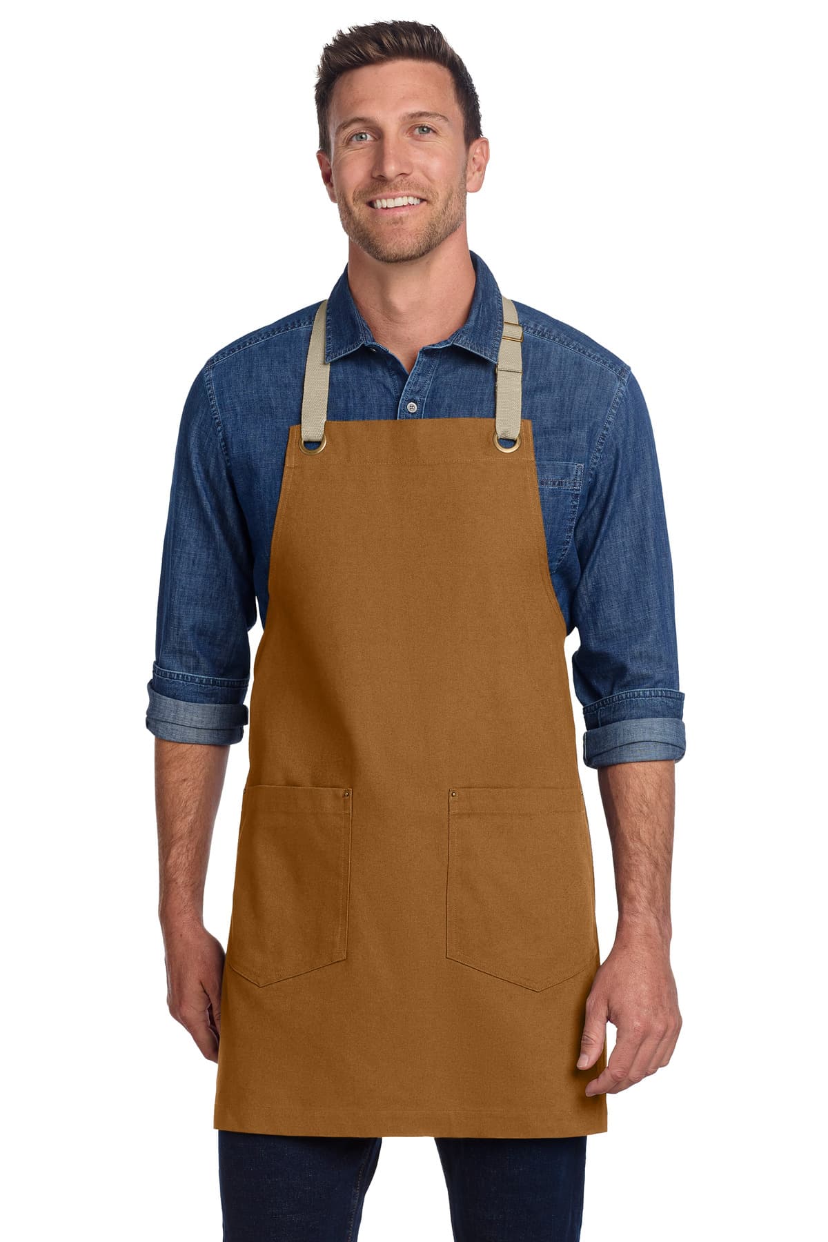 Port Authority ® Canvas Full-Length Two-Pocket Apron A815 thumbnail 2