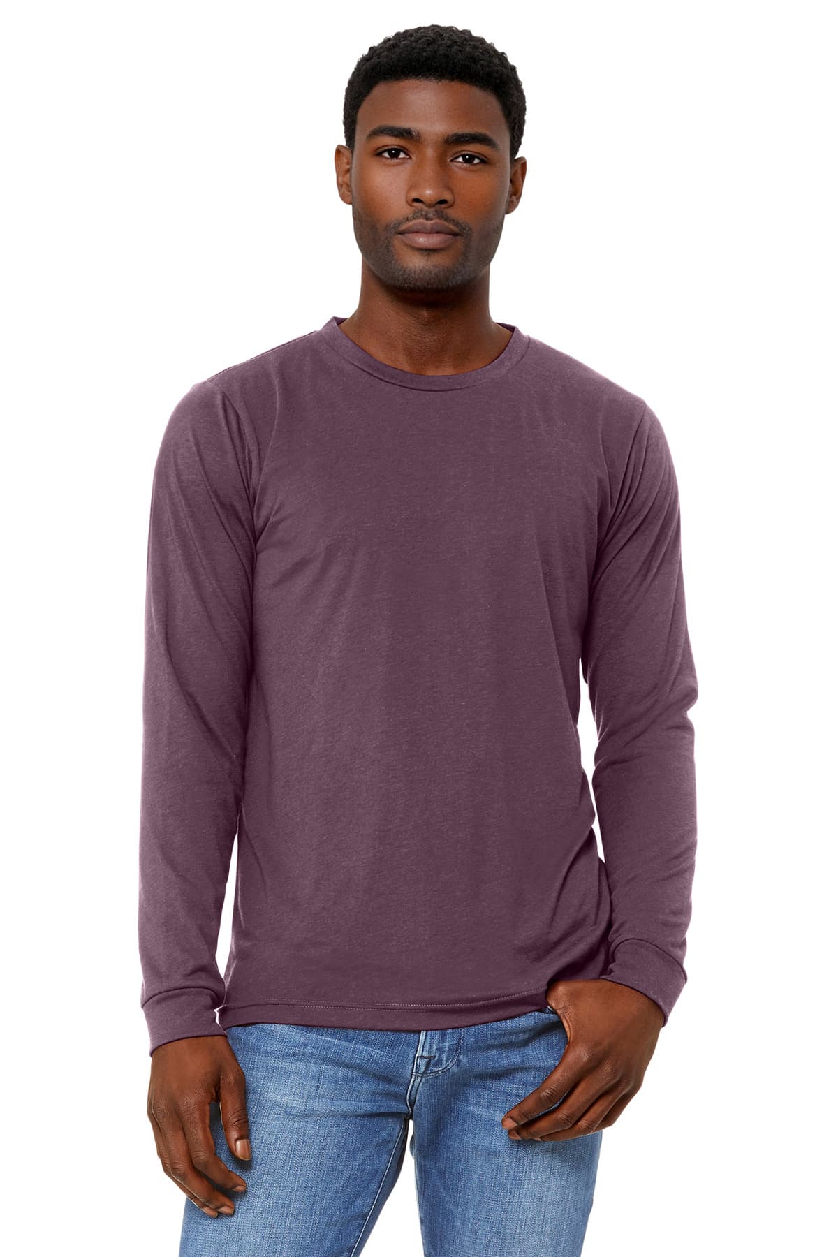 BELLA+CANVAS ® Unisex Triblend Long Sleeve Tee BC3513 thumbnail 3