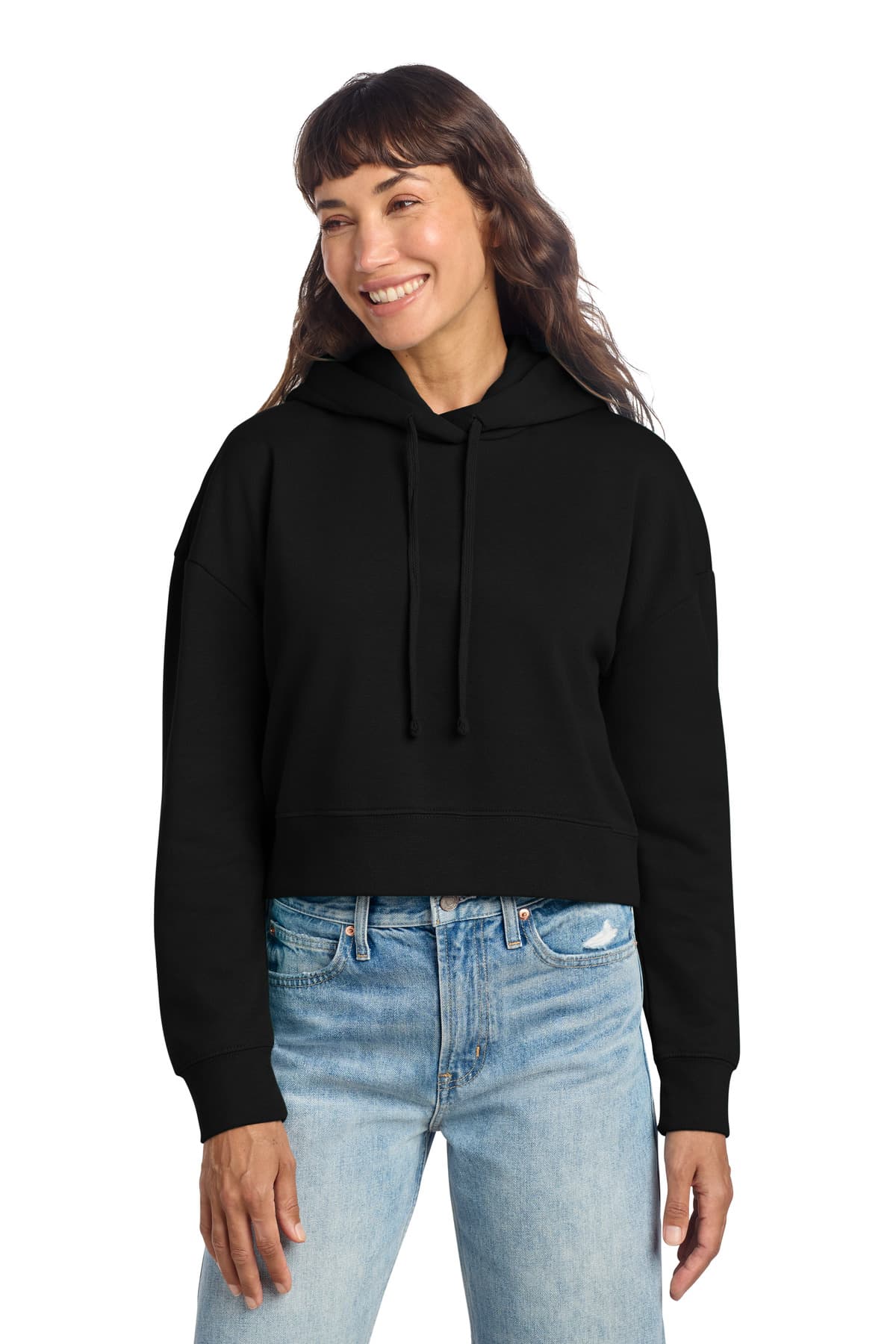 District ® Women's V.I.T.  Fleece Hoodie DT6101 thumbnail 2