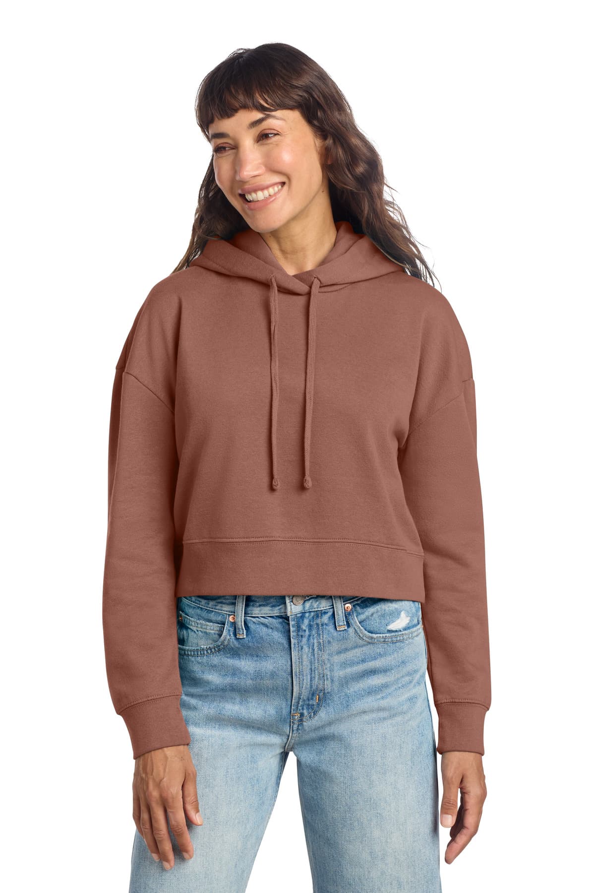District ® Women's V.I.T.  Fleece Hoodie DT6101 thumbnail 4