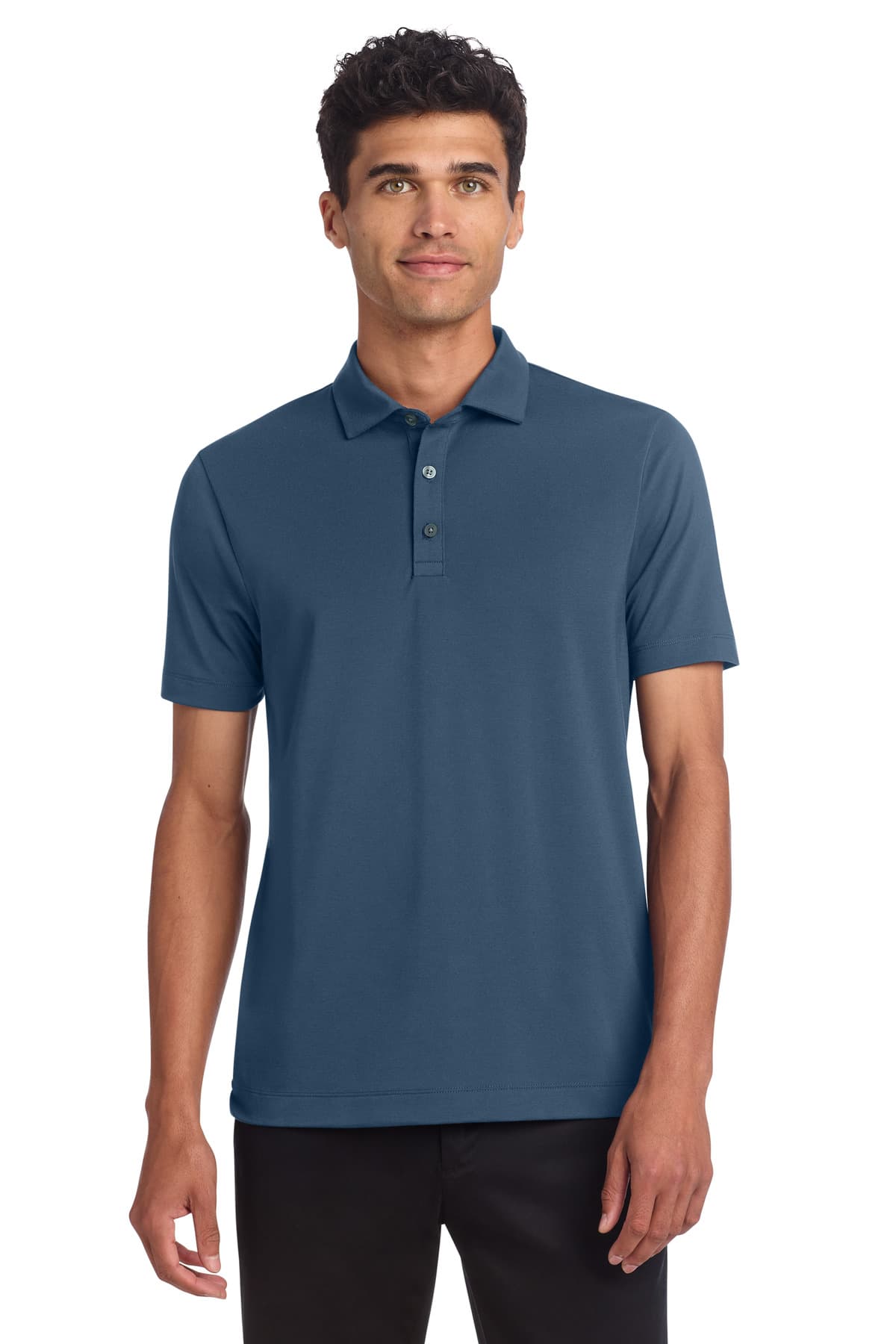 Mercer+Mettle ® Stretch Jersey Polo MM1014 thumbnail 4