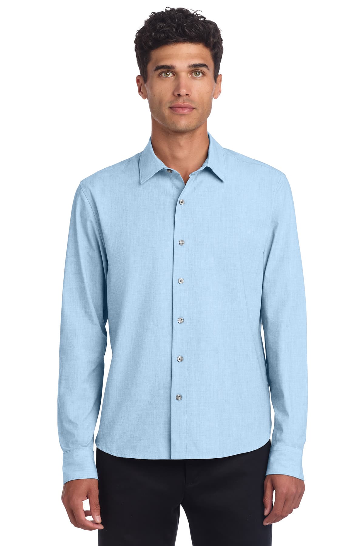 Mercer+Mettle ® Long Sleeve Stretch Woven Shirt MM2000 thumbnail 2