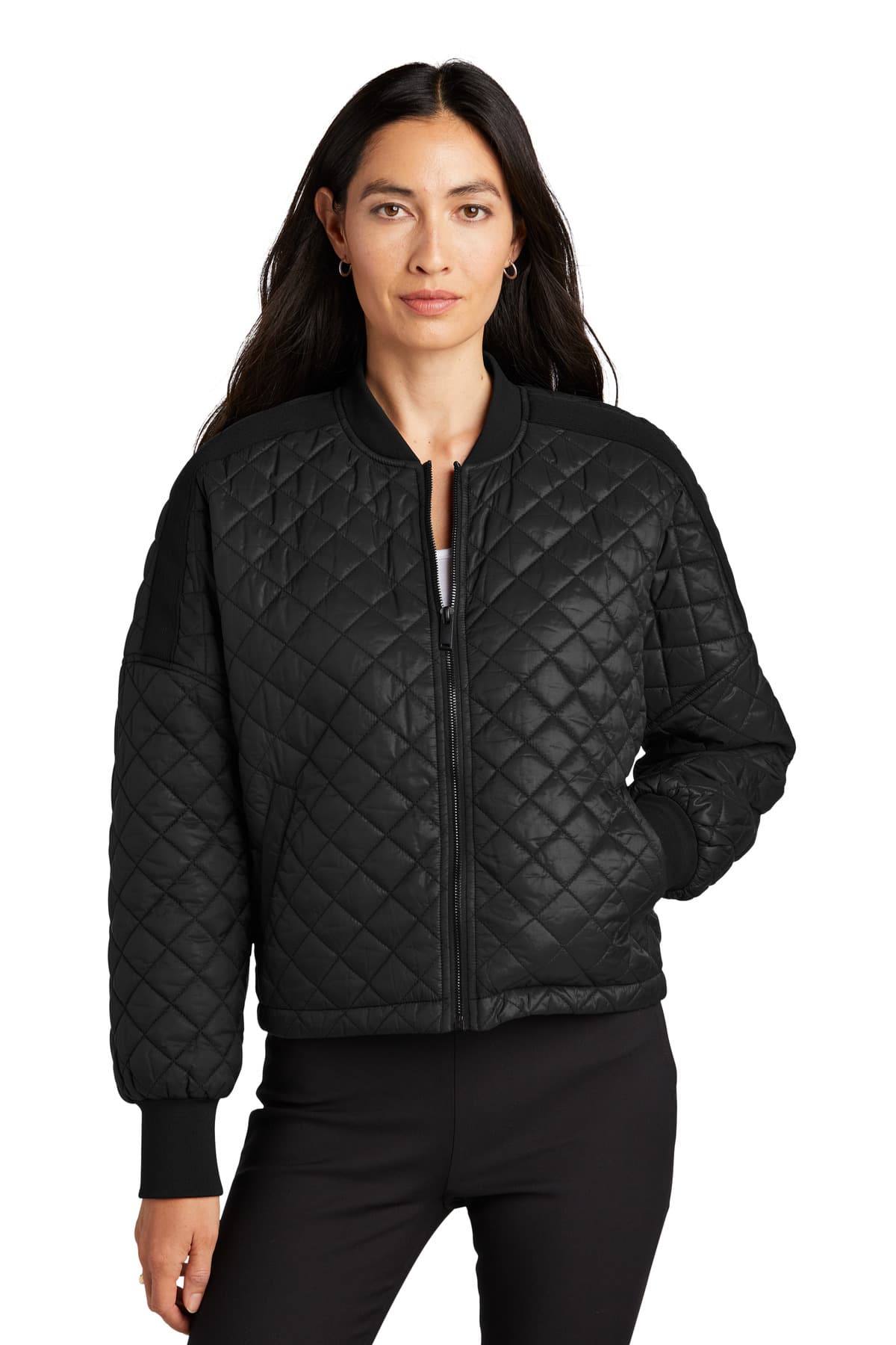 Mercer+Mettle ® Women's Boxy Quilted Jacket MM7201 thumbnail 2