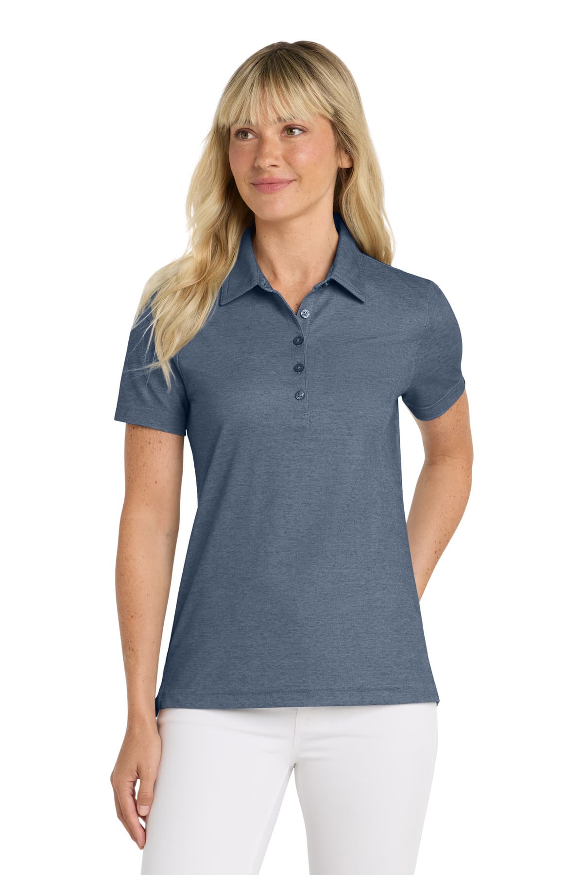 TravisMathew Women's Oceanside Heather Polo TM1WW002 thumbnail 4