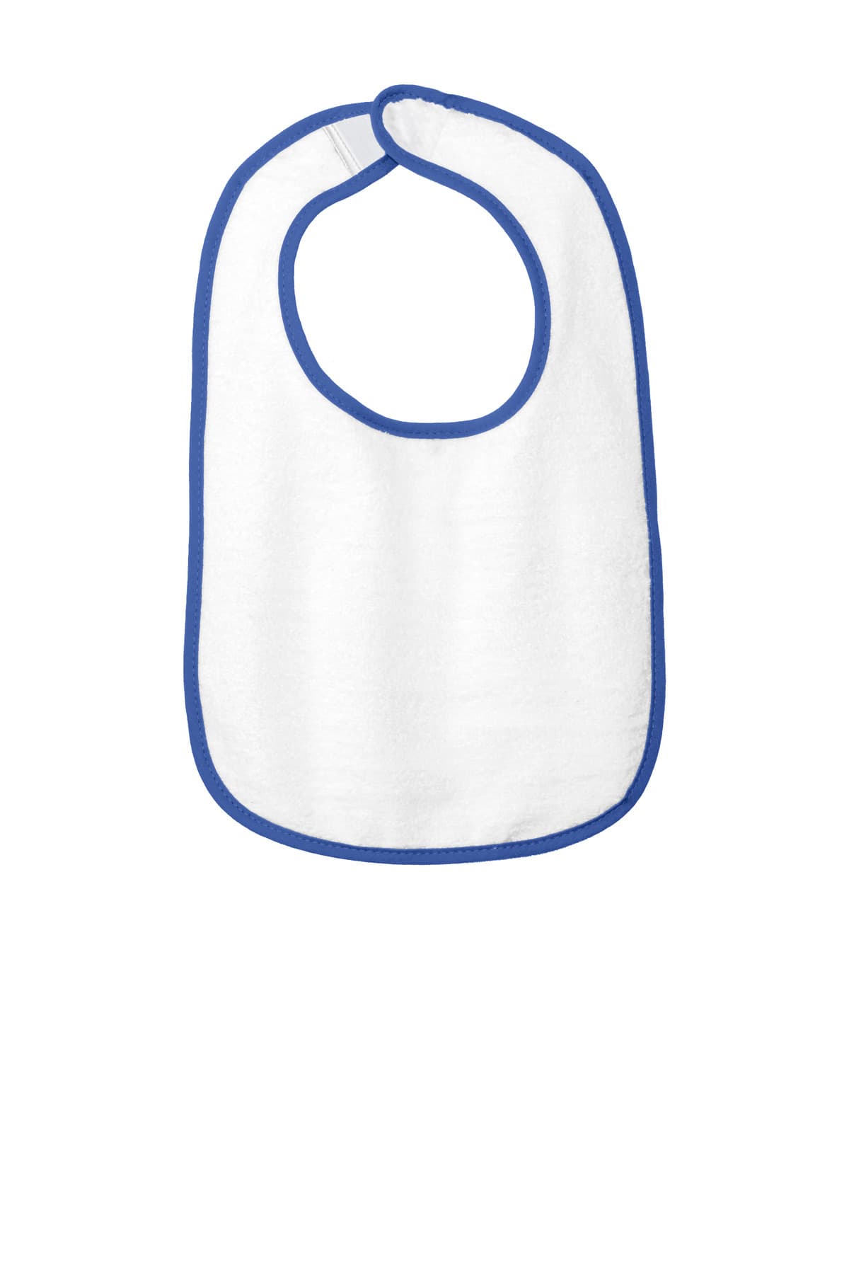 Rabbit Skins ™ Infant Contrast Trim Terry Bib. RS1003 thumbnail 2