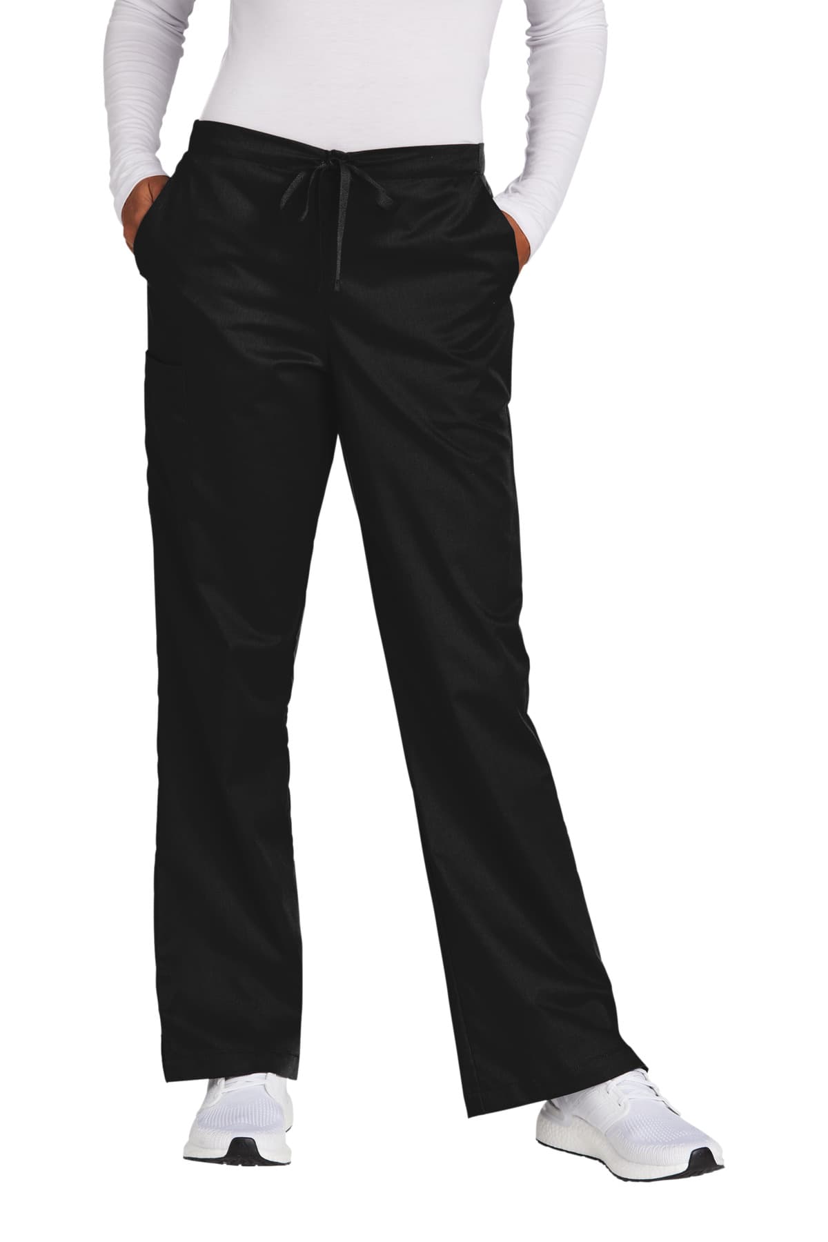 Wink ® Women's Petite WorkFlex Flare Leg Cargo Pant WW4750P thumbnail 2