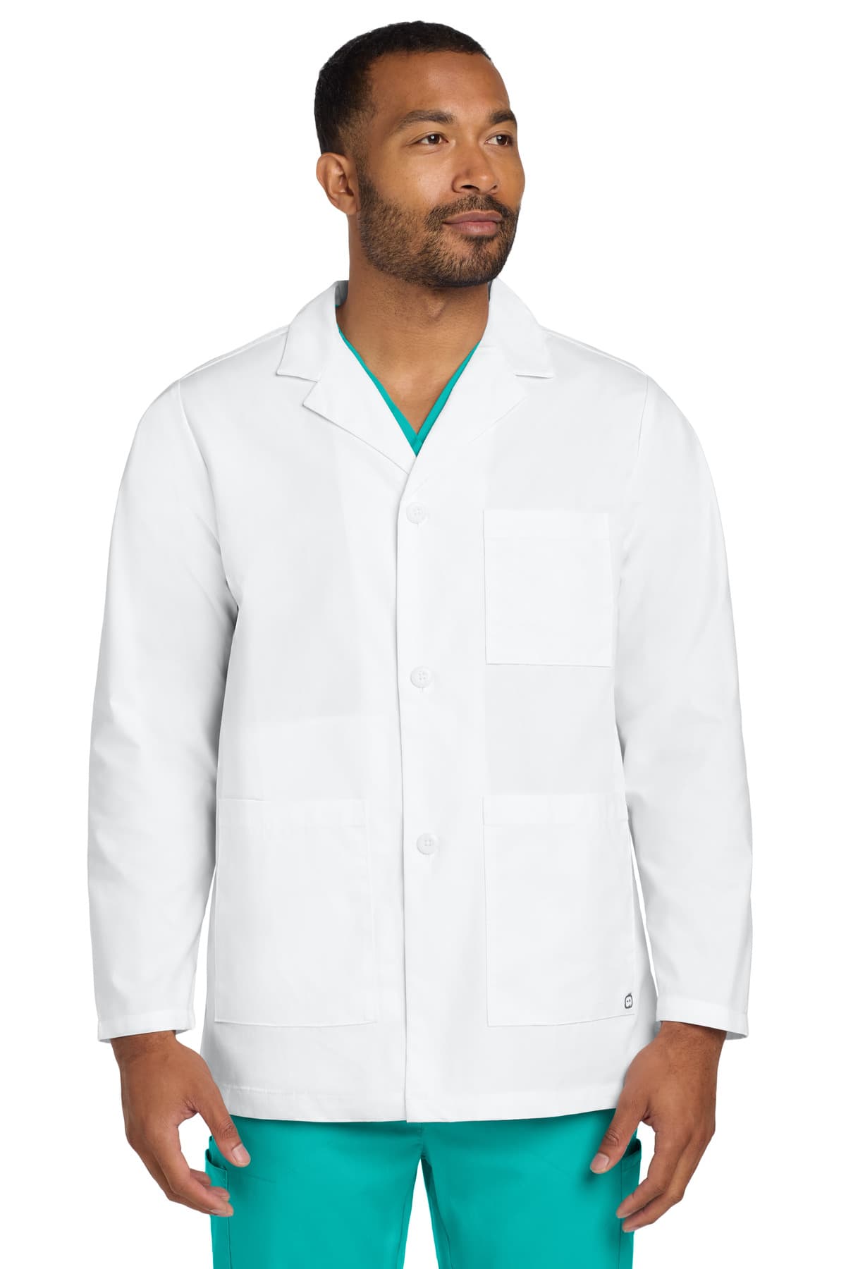 Wink ® Men's Consultation Lab Coat WW5072 thumbnail 2