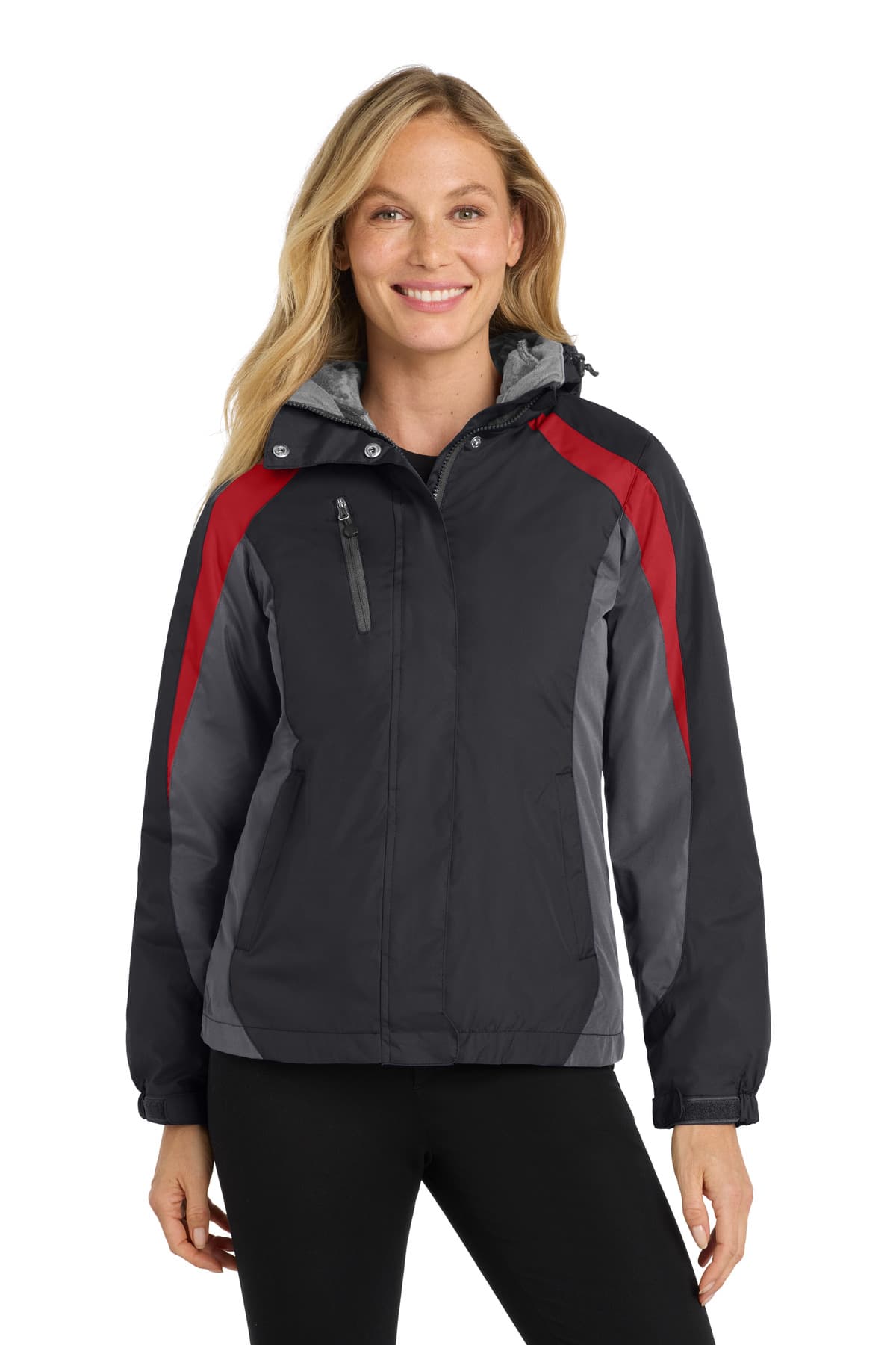 Port Authority ® Women's Colorblock 3-in-1 Jacket. L321 thumbnail 4