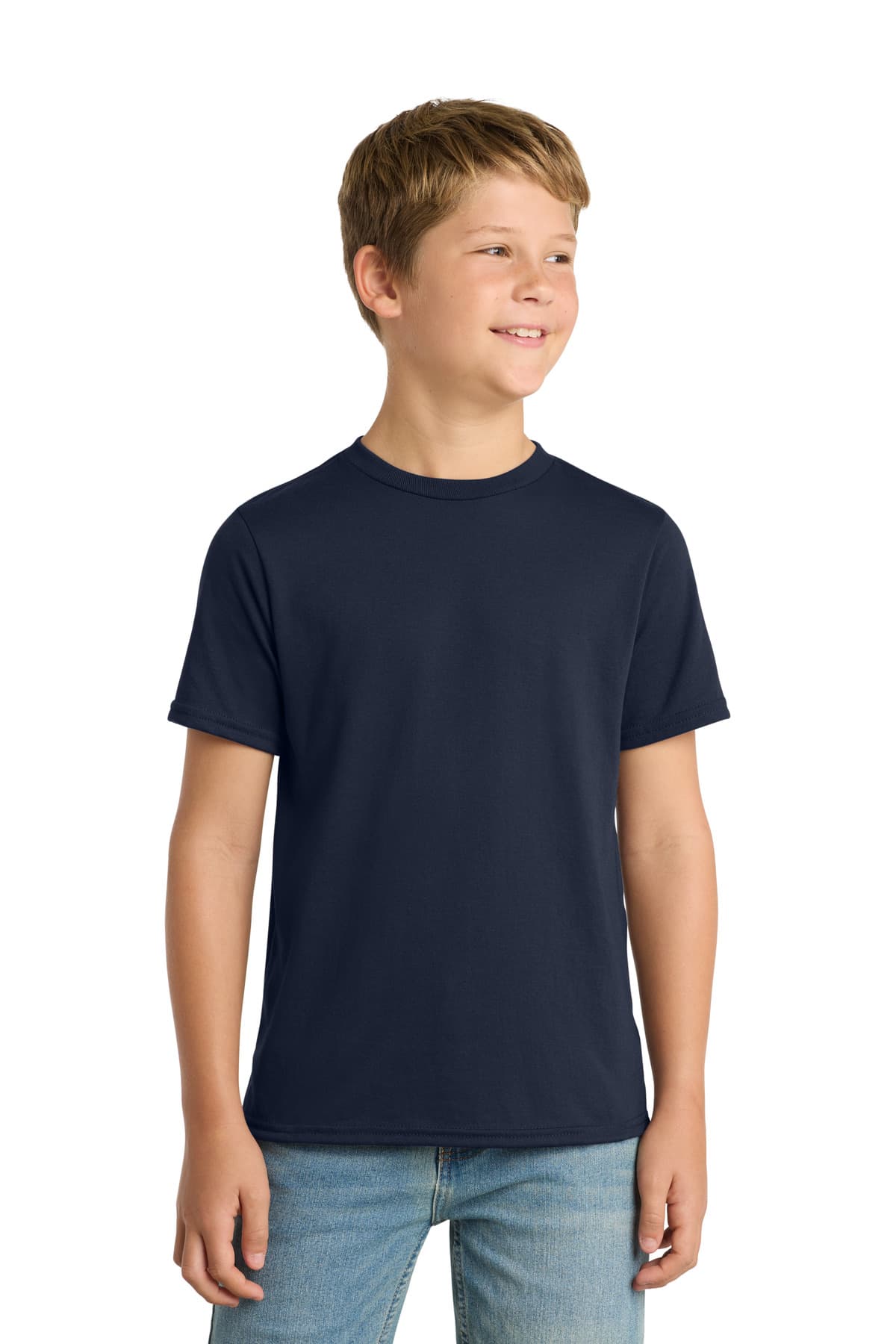 Port & Co  Youth Performance Blend Tee. PC381Y thumbnail 3