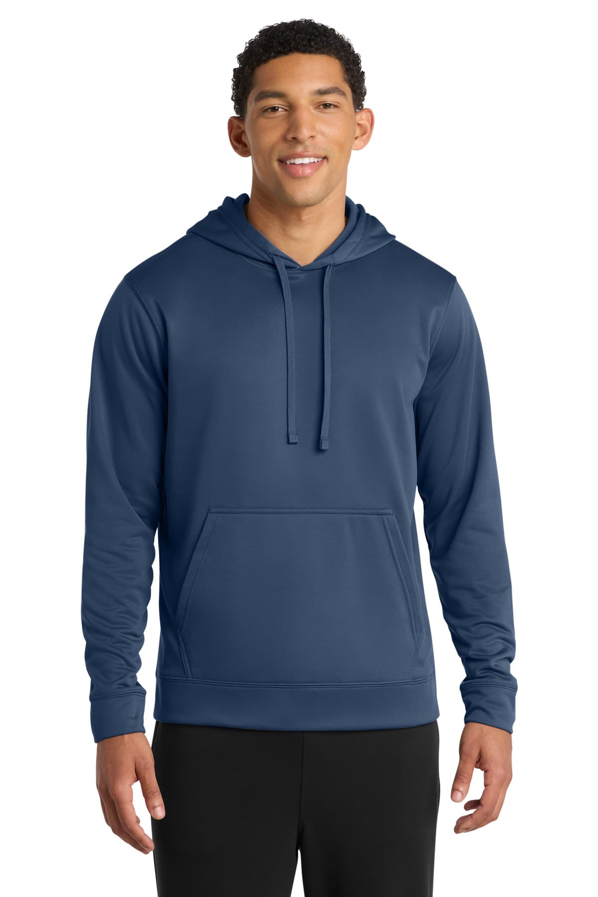 Port & Co  Performance Fleece Pullover Hooded Sweatshirt. PC590H thumbnail 3