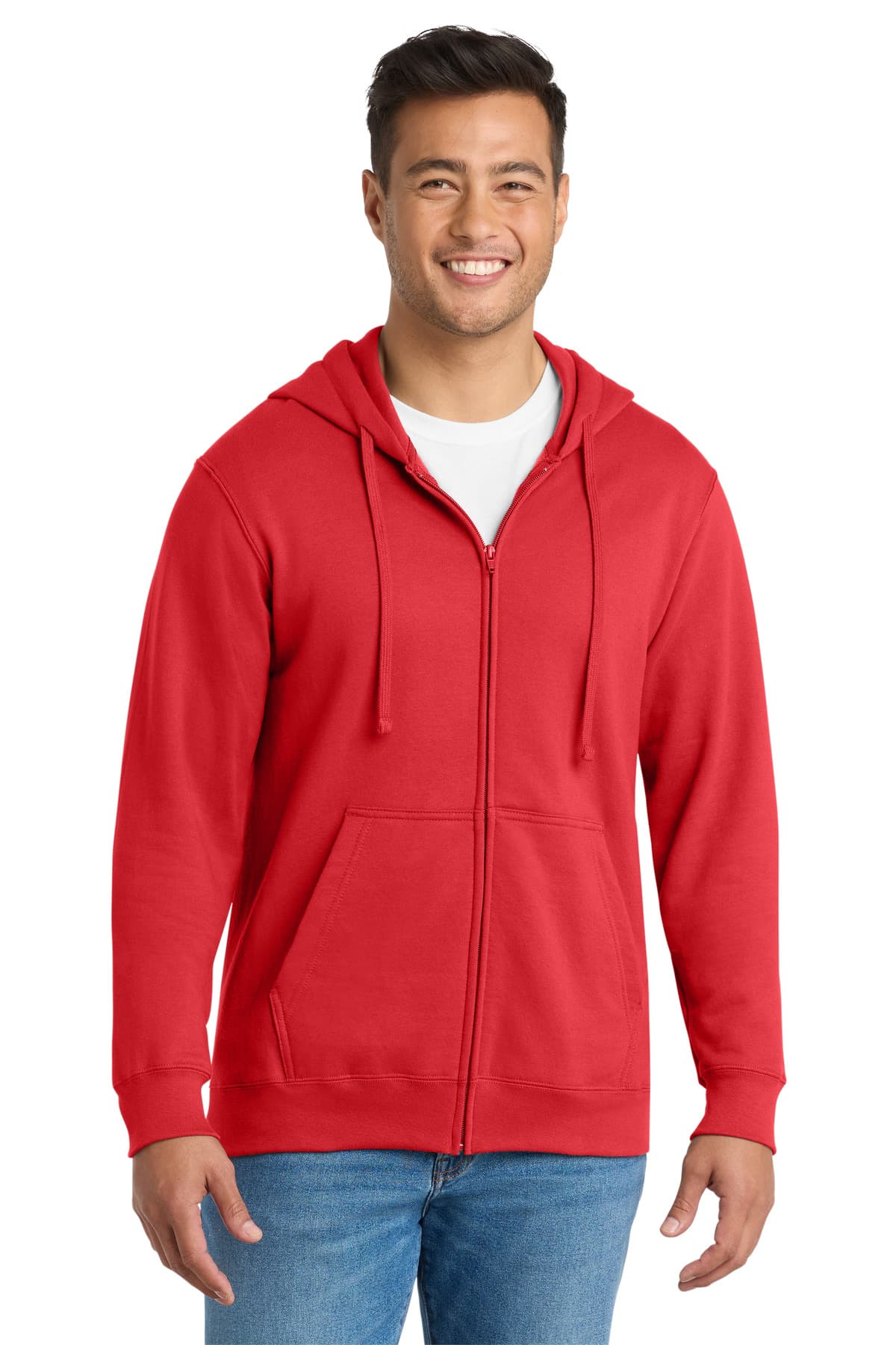 Port & Co  Fan Favorite Fleece Full-Zip Hooded Sweatshirt. PC850ZH thumbnail 4