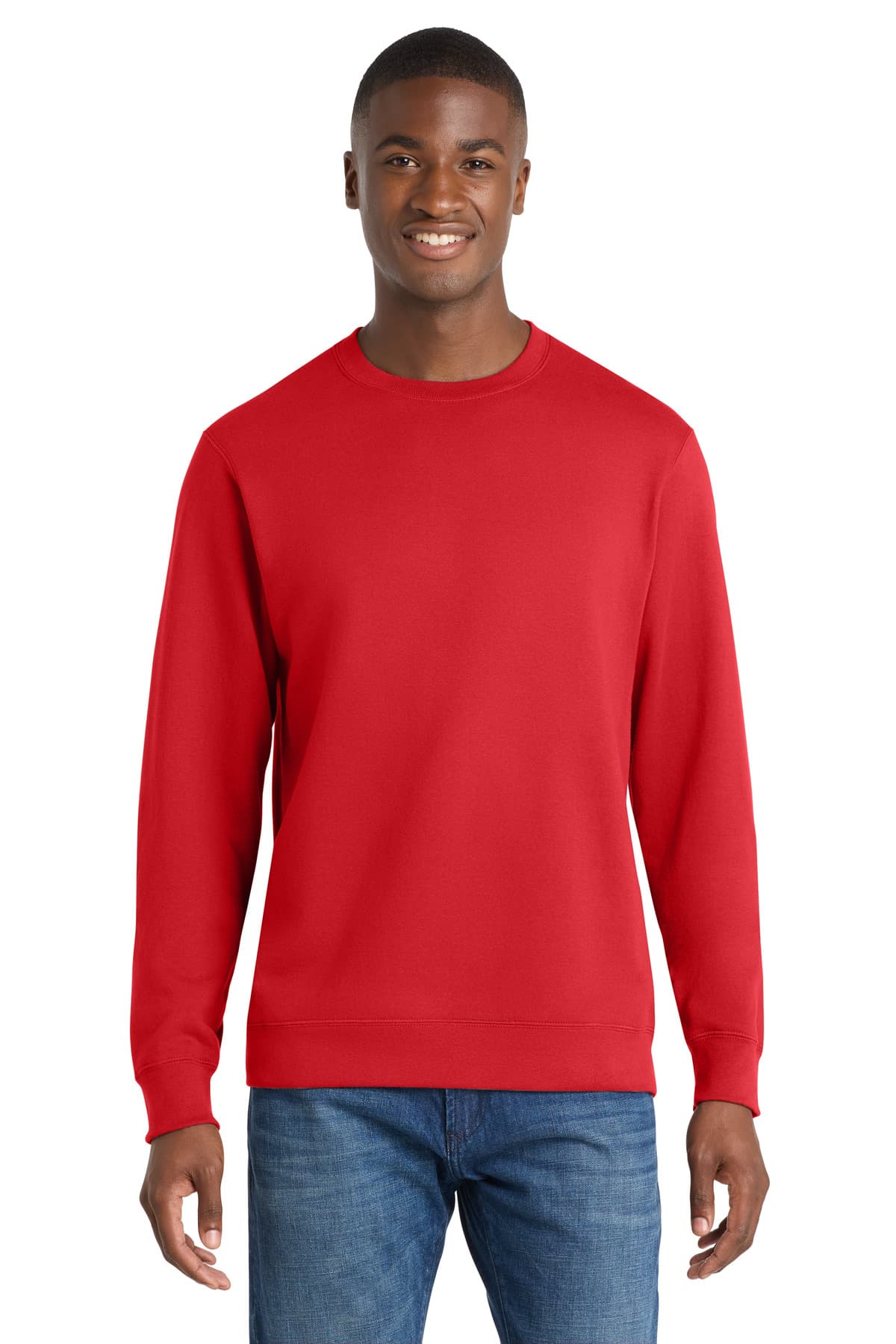 Port & Co  Fan Favorite Fleece Crewneck Sweatshirt. PC850 thumbnail 4