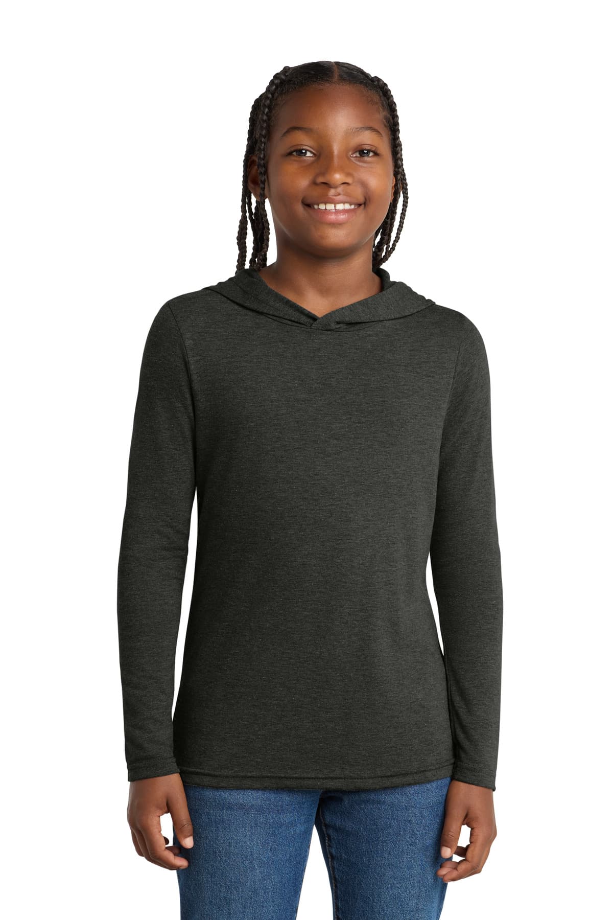 District ® Youth Perfect Tri ® Long Sleeve Hoodie DT139Y thumbnail 4