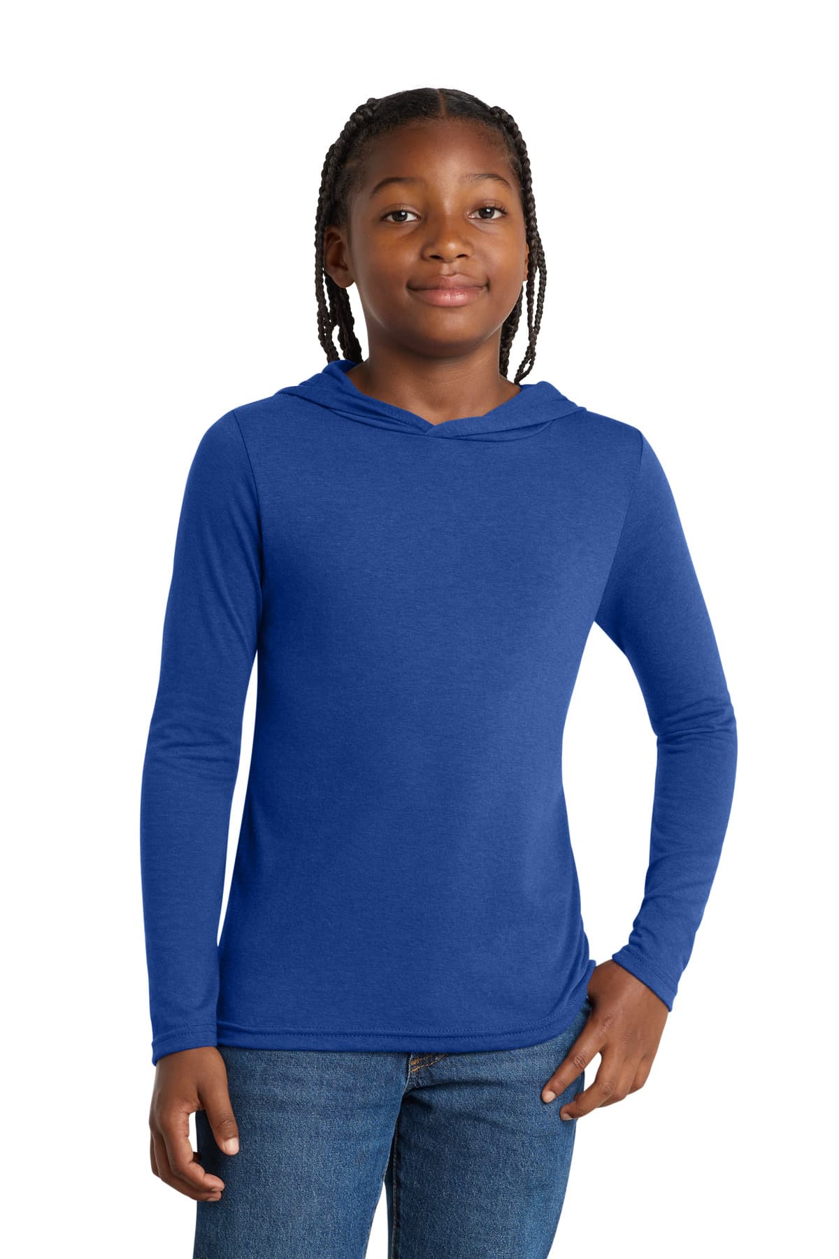 District ® Youth Perfect Tri ® Long Sleeve Hoodie DT139Y thumbnail 5