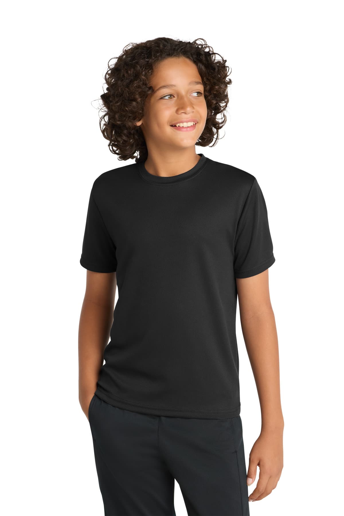 Sport-Tek ® Youth PosiCharge ® RacerMesh® Tee. YST340 thumbnail 2