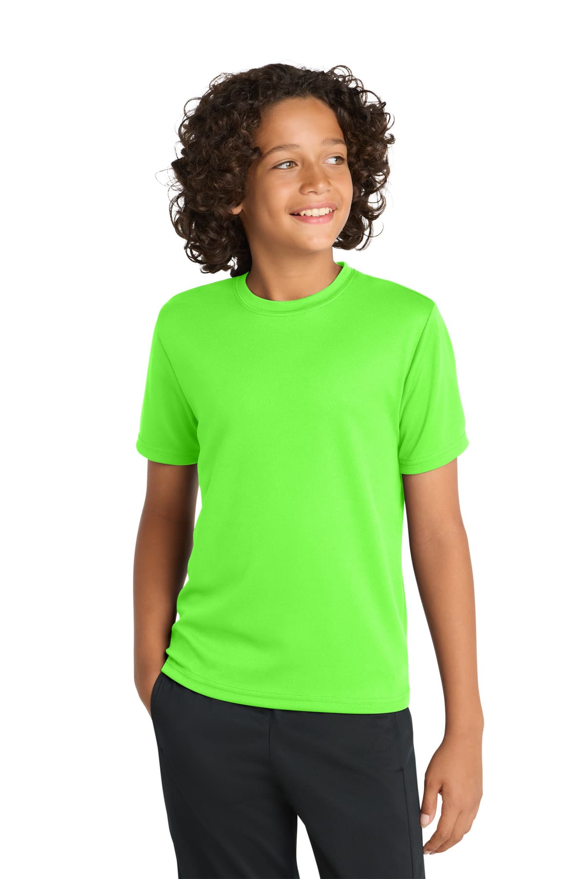 Sport-Tek ® Youth PosiCharge ® RacerMesh® Tee. YST340 thumbnail 4
