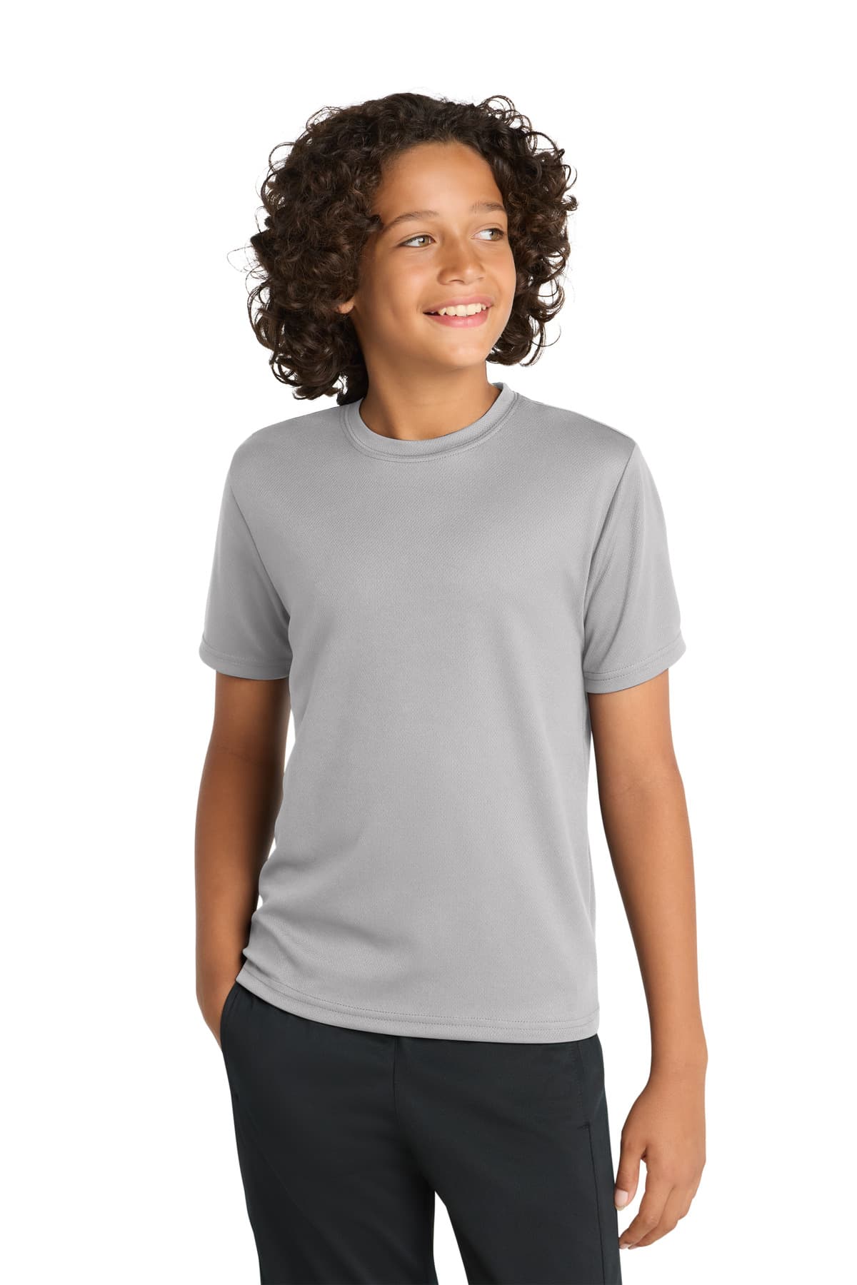 Sport-Tek ® Youth PosiCharge ® RacerMesh® Tee. YST340 thumbnail 5