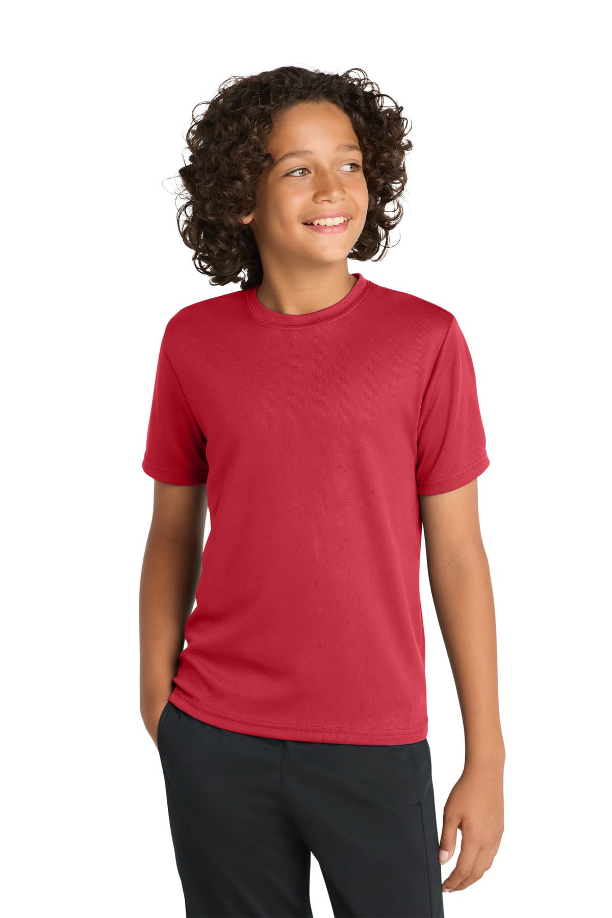 Sport-Tek ® Youth PosiCharge ® RacerMesh® Tee. YST340 thumbnail 3
