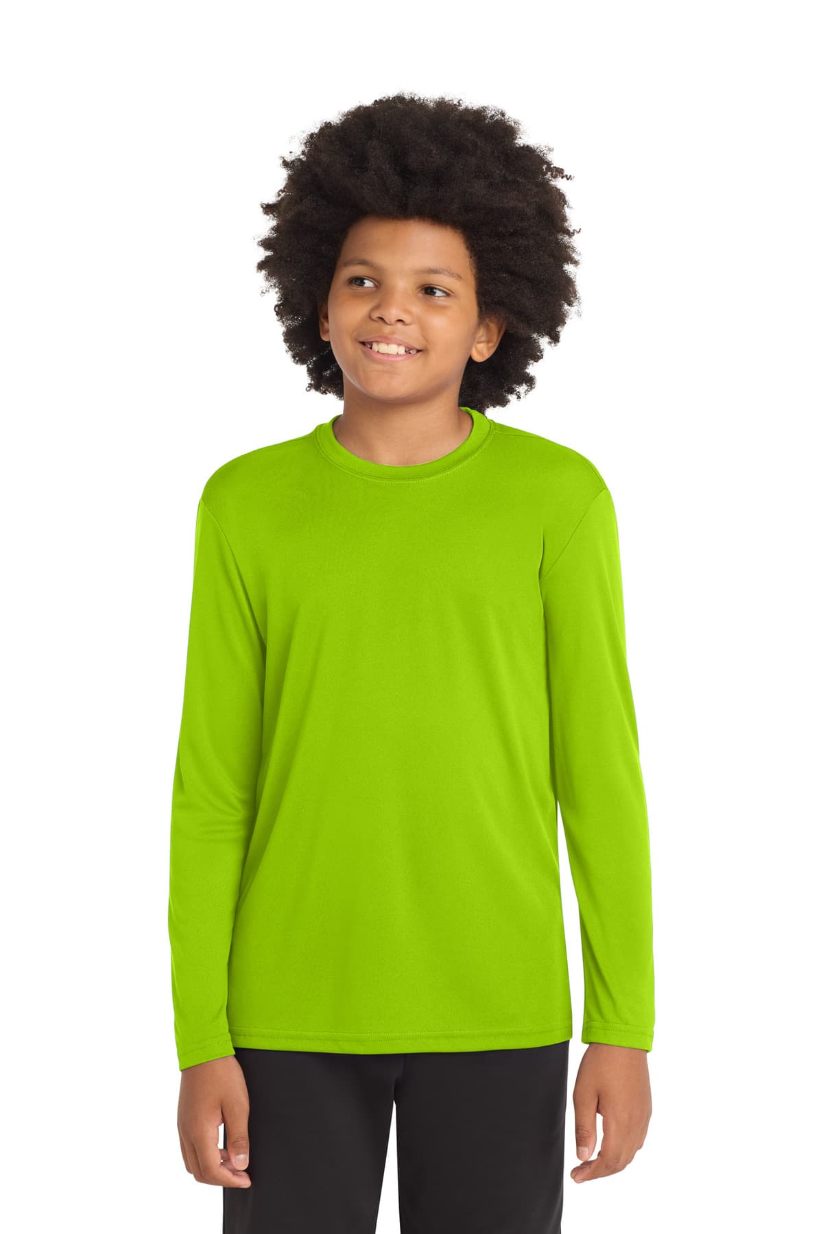 Sport-Tek ® Youth Long Sleeve PosiCharge ® Competitor Tee. YST350LS thumbnail 5