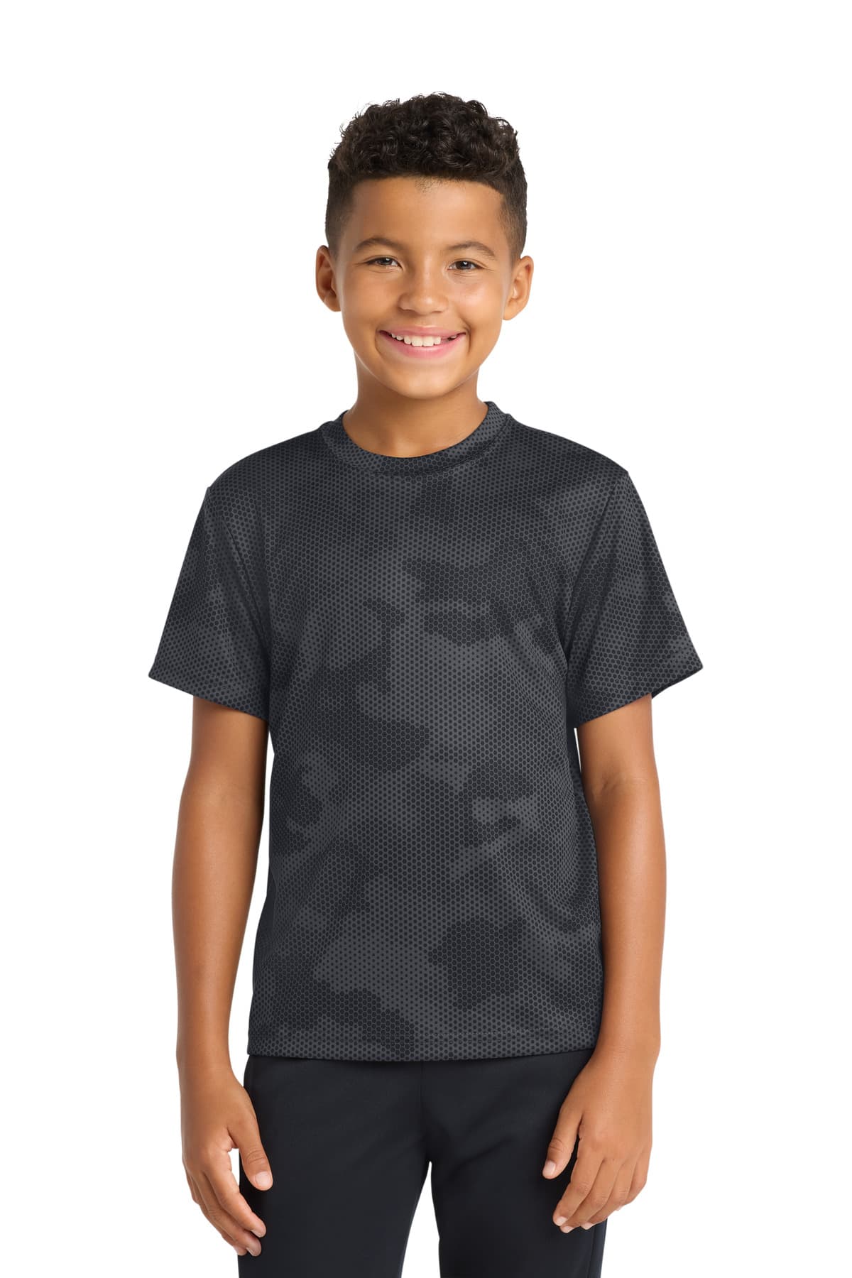 Sport-Tek ® Youth CamoHex Tee. YST370 thumbnail 2