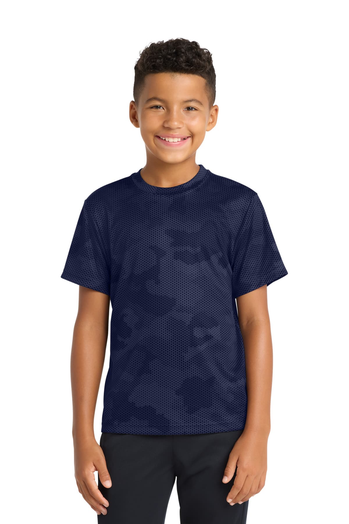 Sport-Tek ® Youth CamoHex Tee. YST370 thumbnail 3