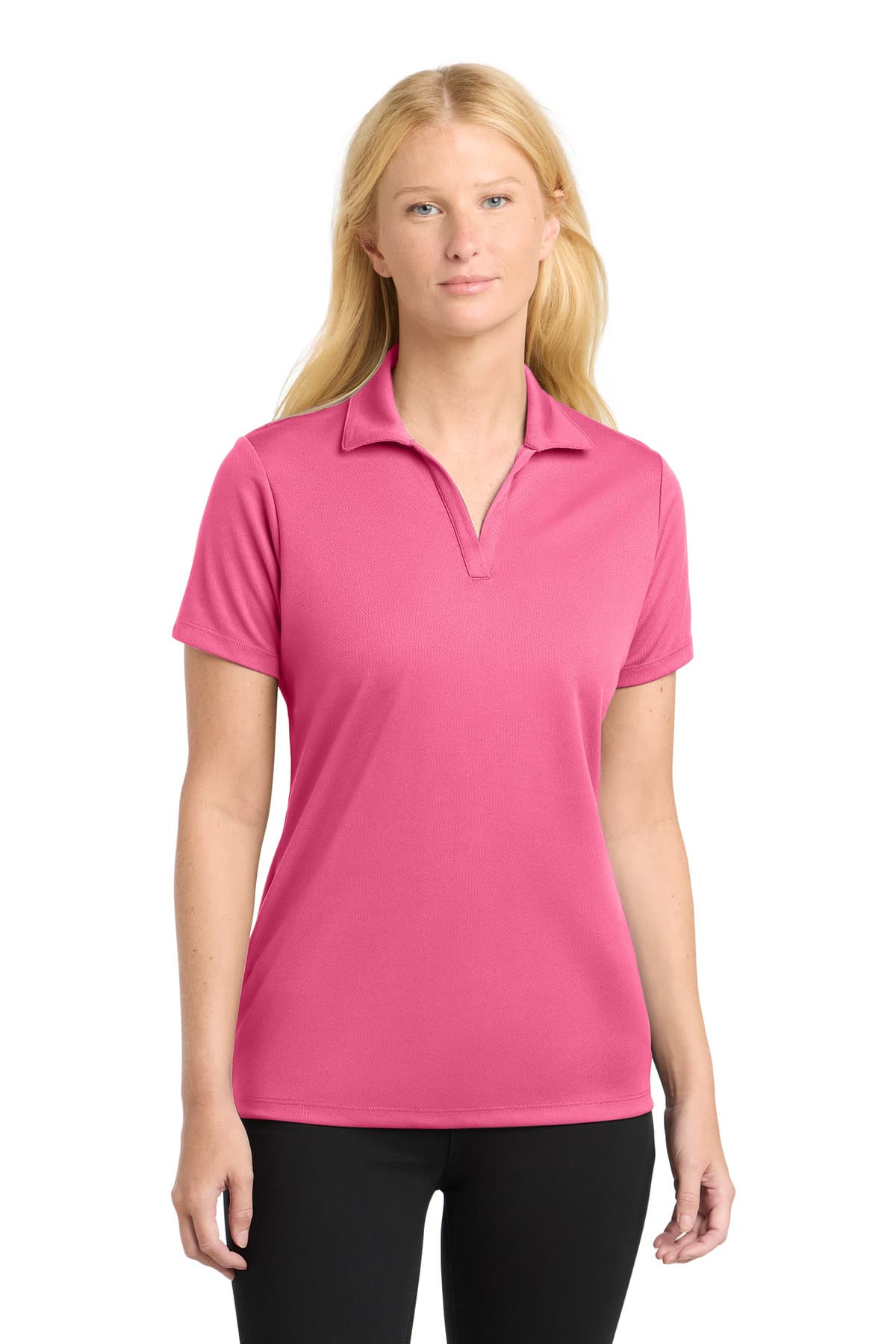 Sport-Tek ® Women's PosiCharge ® RacerMesh ® Polo. LST640 thumbnail 3