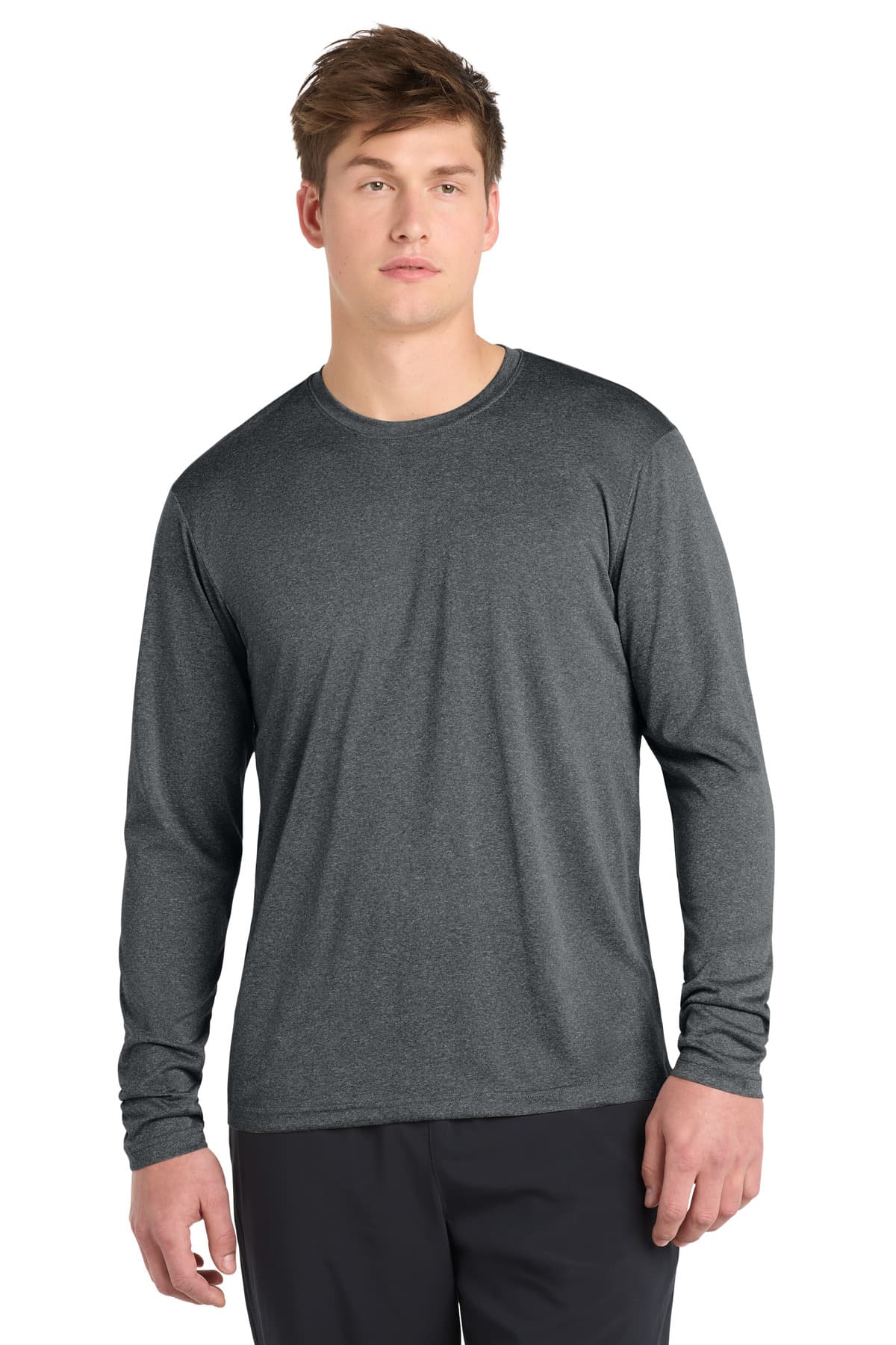 Sport-Tek ® Long Sleeve Heather Contender  Tee. ST360LS thumbnail 2