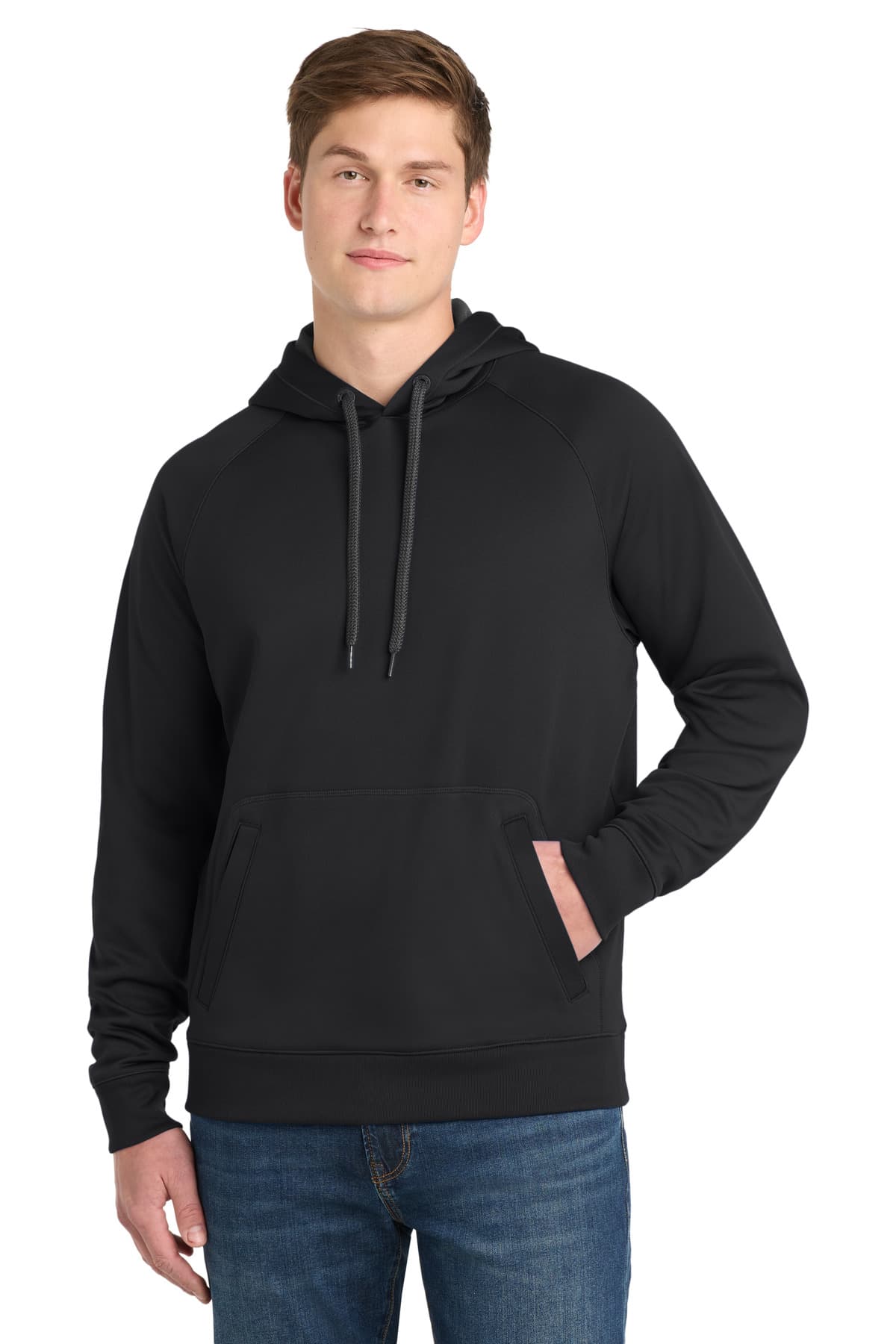 Sport-Tek ® Tech Fleece Hooded Sweatshirt. ST250 thumbnail 2