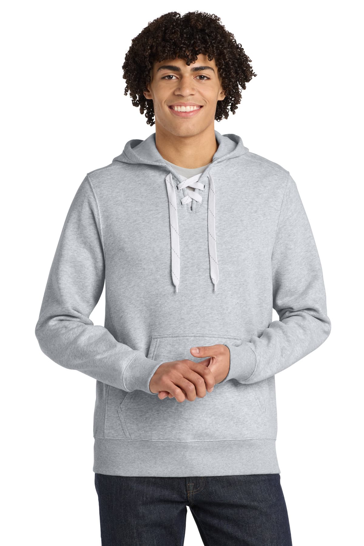 Sport-Tek ® Lace Up Pullover Hooded Sweatshirt. ST271 thumbnail 2