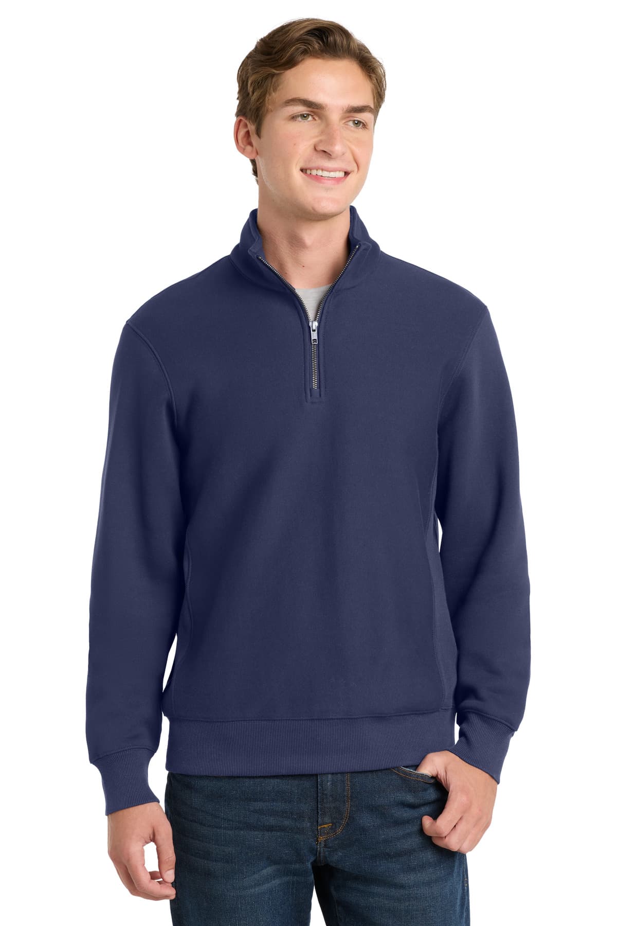 Sport-Tek ® Super Heavyweight 1/4-Zip Pullover Sweatshirt. ST283 thumbnail 5