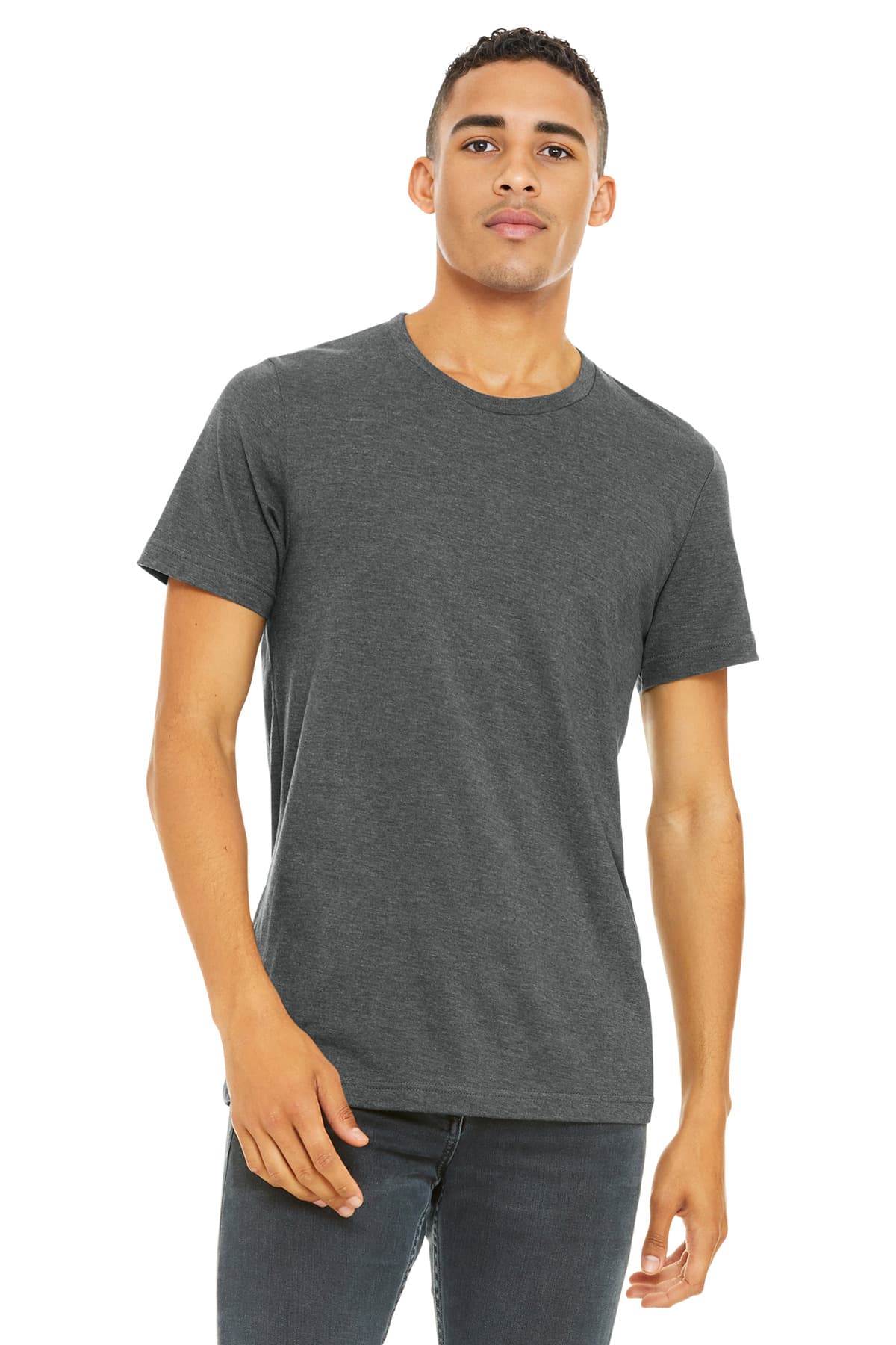 BELLA+CANVAS ® Unisex Heather CVC Short Sleeve Tee. BC3001CVC thumbnail 5