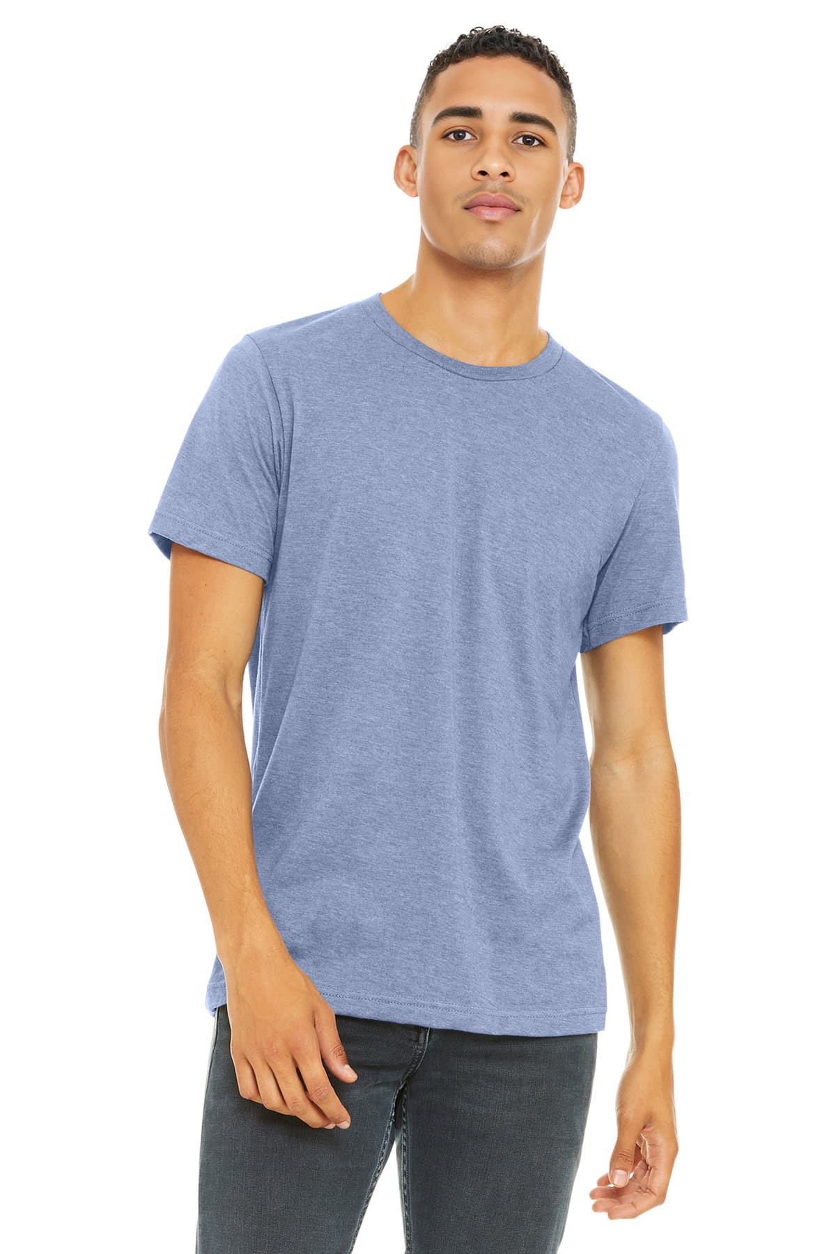 BELLA+CANVAS ® Unisex Heather CVC Short Sleeve Tee. BC3001CVC thumbnail 5