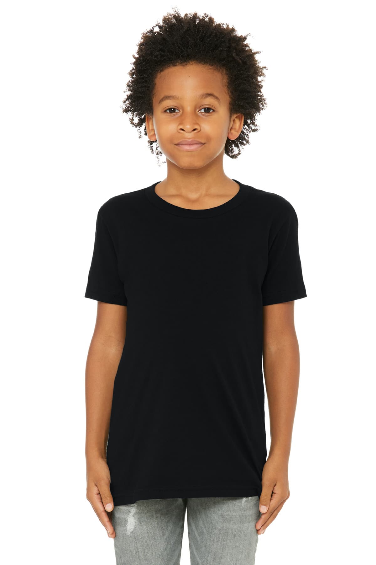 BELLA+CANVAS ® Youth Jersey Short Sleeve Tee. BC3001Y thumbnail 3